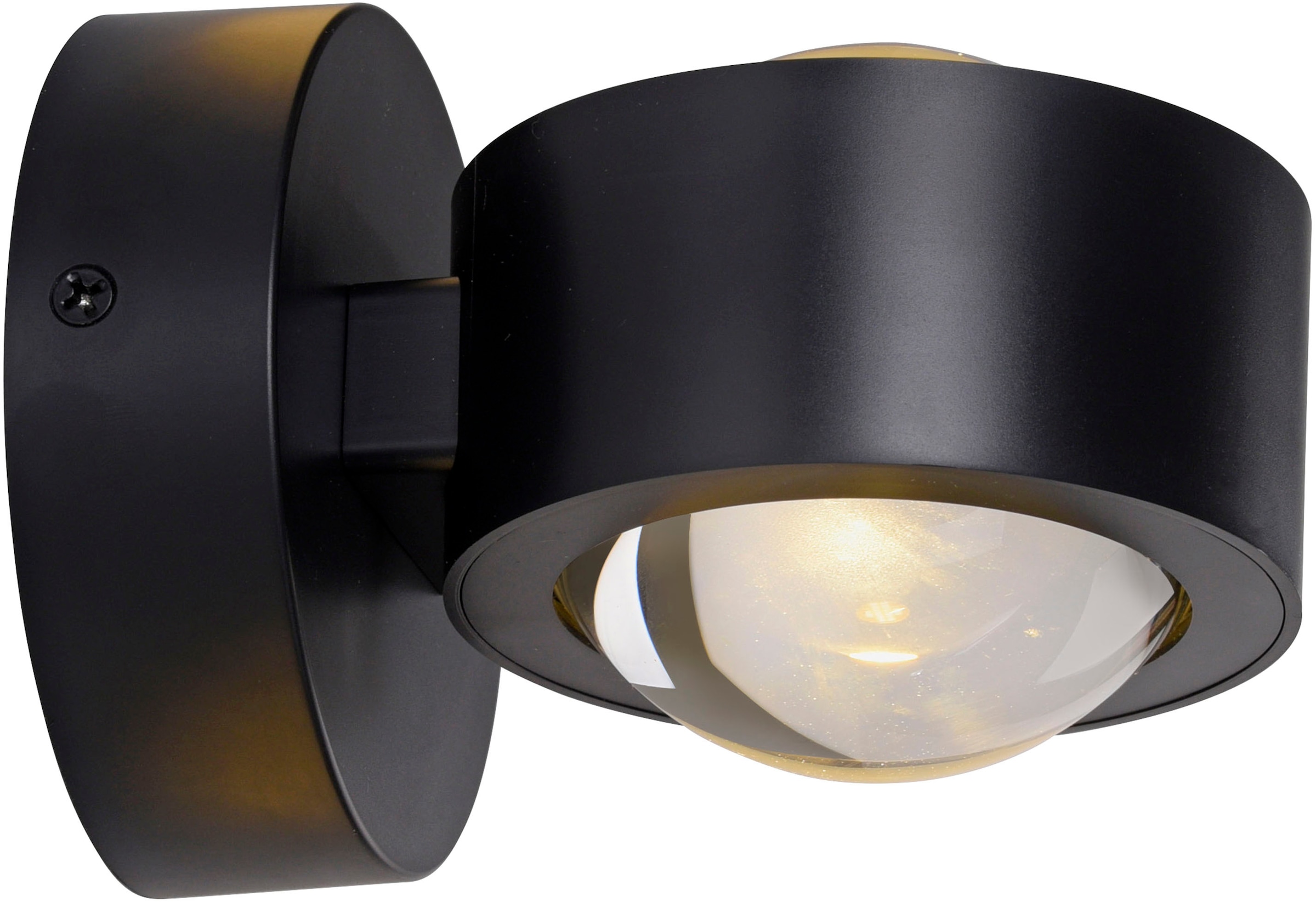 JUST LIGHT LED Wandleuchte »AKKU-CHIA« LED-Board 1 Stk. Warmweiß Akkubetrieben inkl. USB-Ladekabel, 5 Stufen Dimmung + Timerfunktion