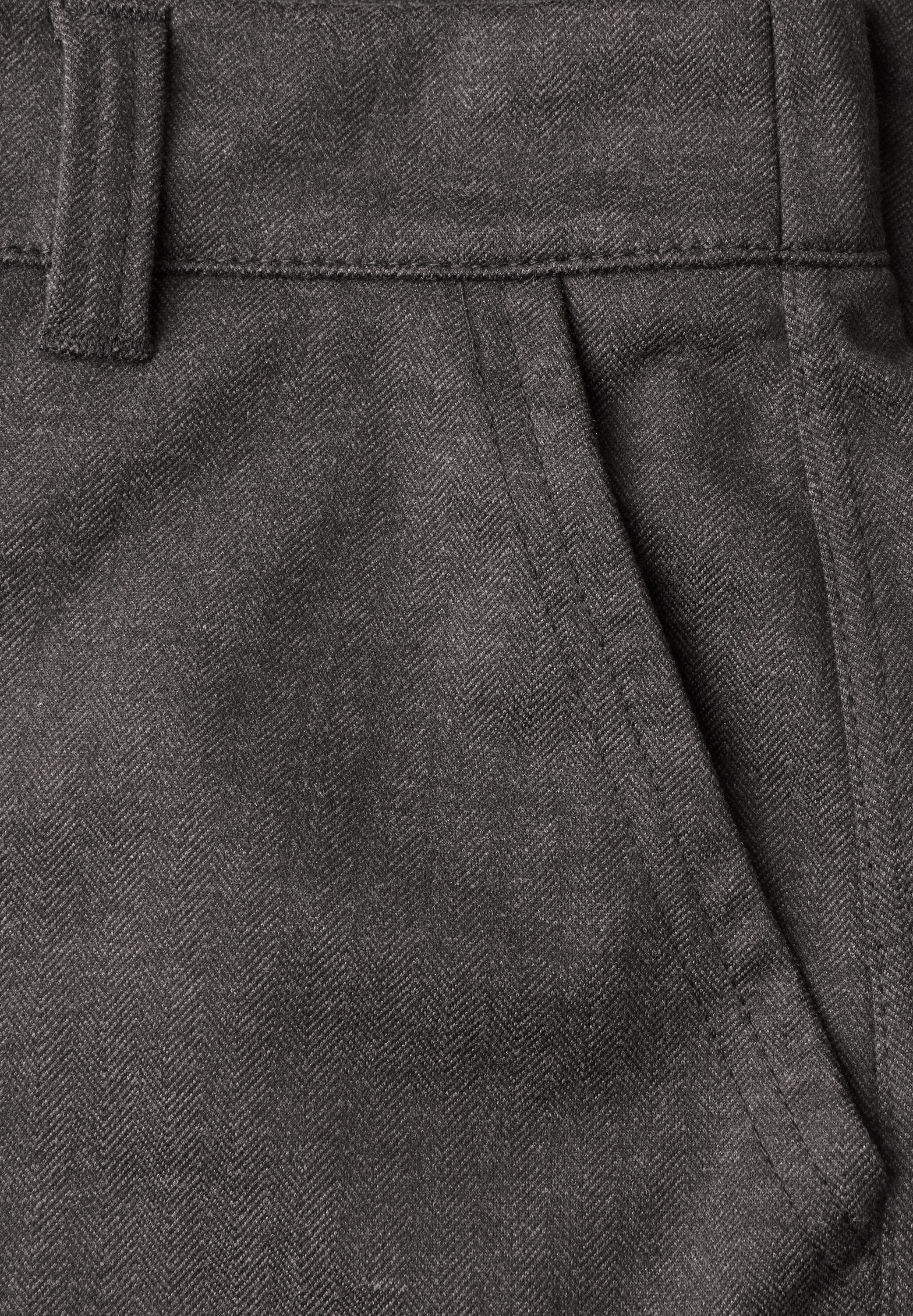 STREET ONE STUDIO Stoffhose  im elastischen Materialmix