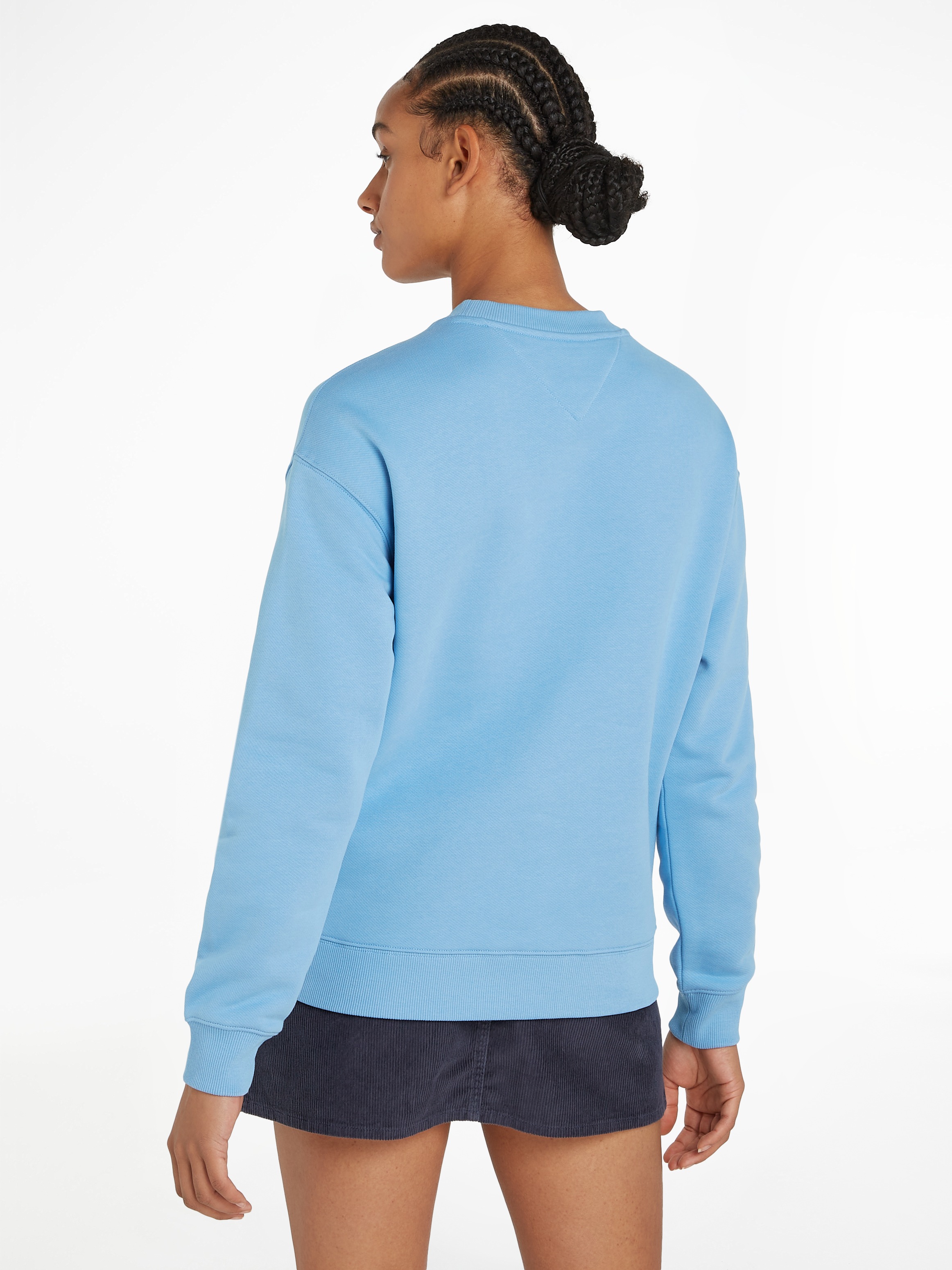 Tommy Jeans Sweatshirt, mit Dropshoulder-Design und Frontlogo