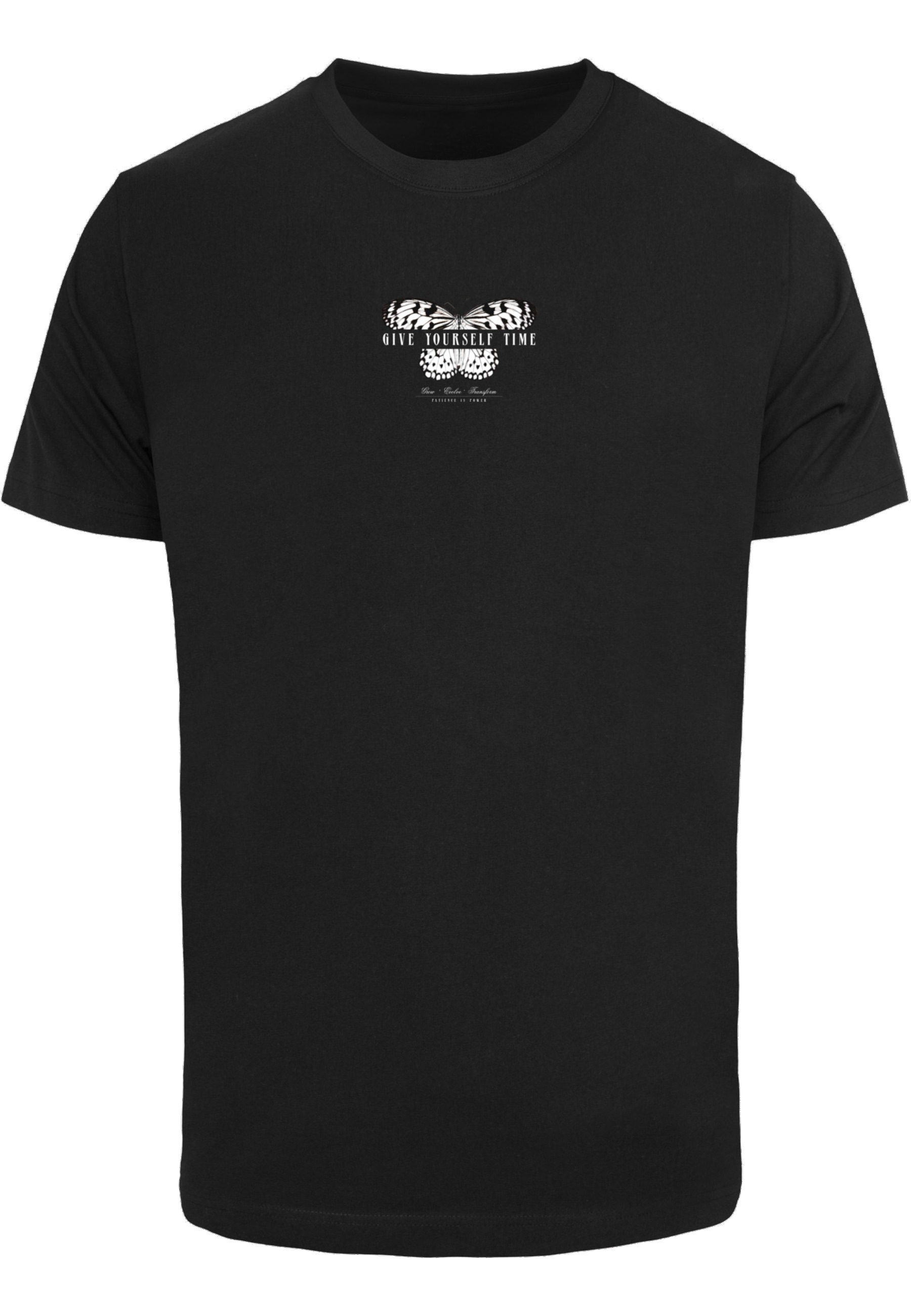 MisterTee T-Shirt "MisterTee Herren Give Yourself Time Tee" 1 Stk.
