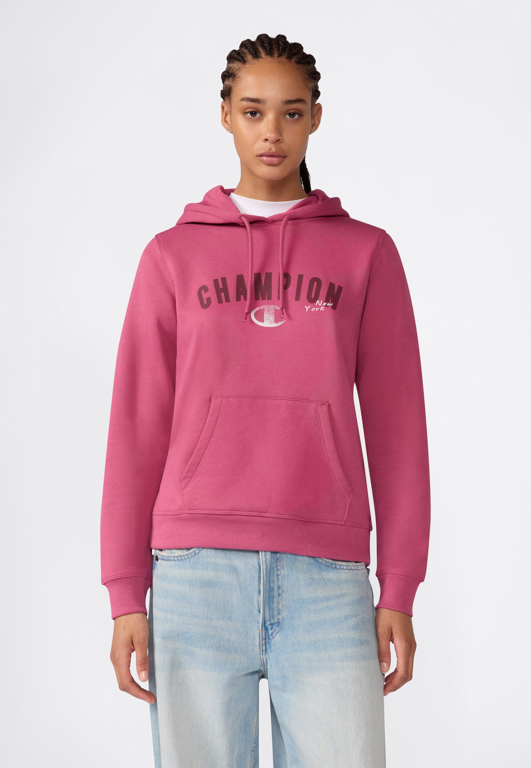 Champion Kapuzensweatshirt "SPORTWEAR HOODIE Slim Fit", mit sportlicher Optik, körpernahe Slim-Fit-Passform, moderner Schnitt