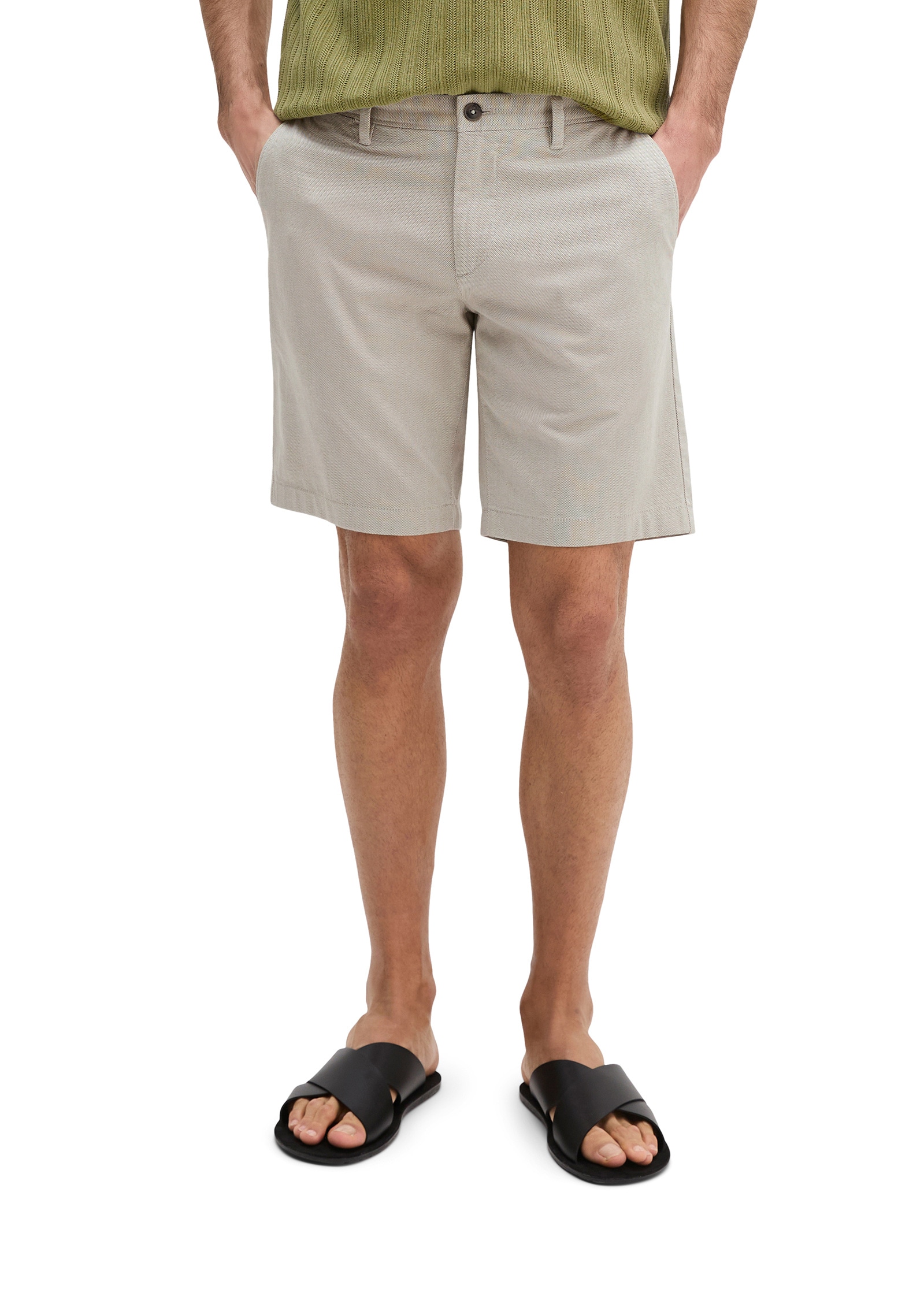 Marc OPolo Shorts "aus Bio-Baumwoll-Mix"