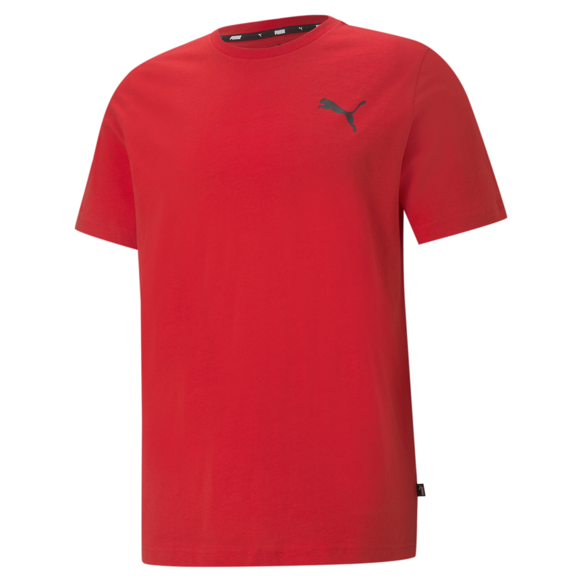 PUMA T-Shirt »Essentials T-Shirt mit dezentem Logoprint Herren«