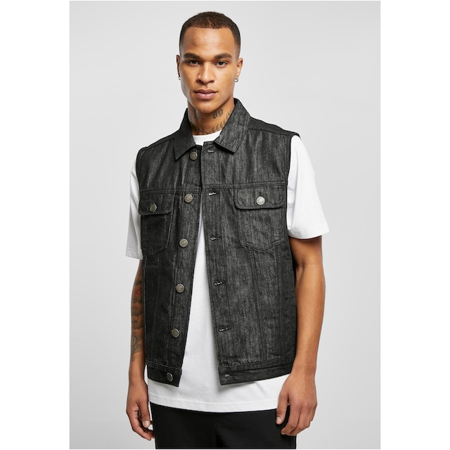 URBAN CLASSICS Jerseyweste »Herren Denim Vest«, (1 tlg.) ▷ für | BAUR