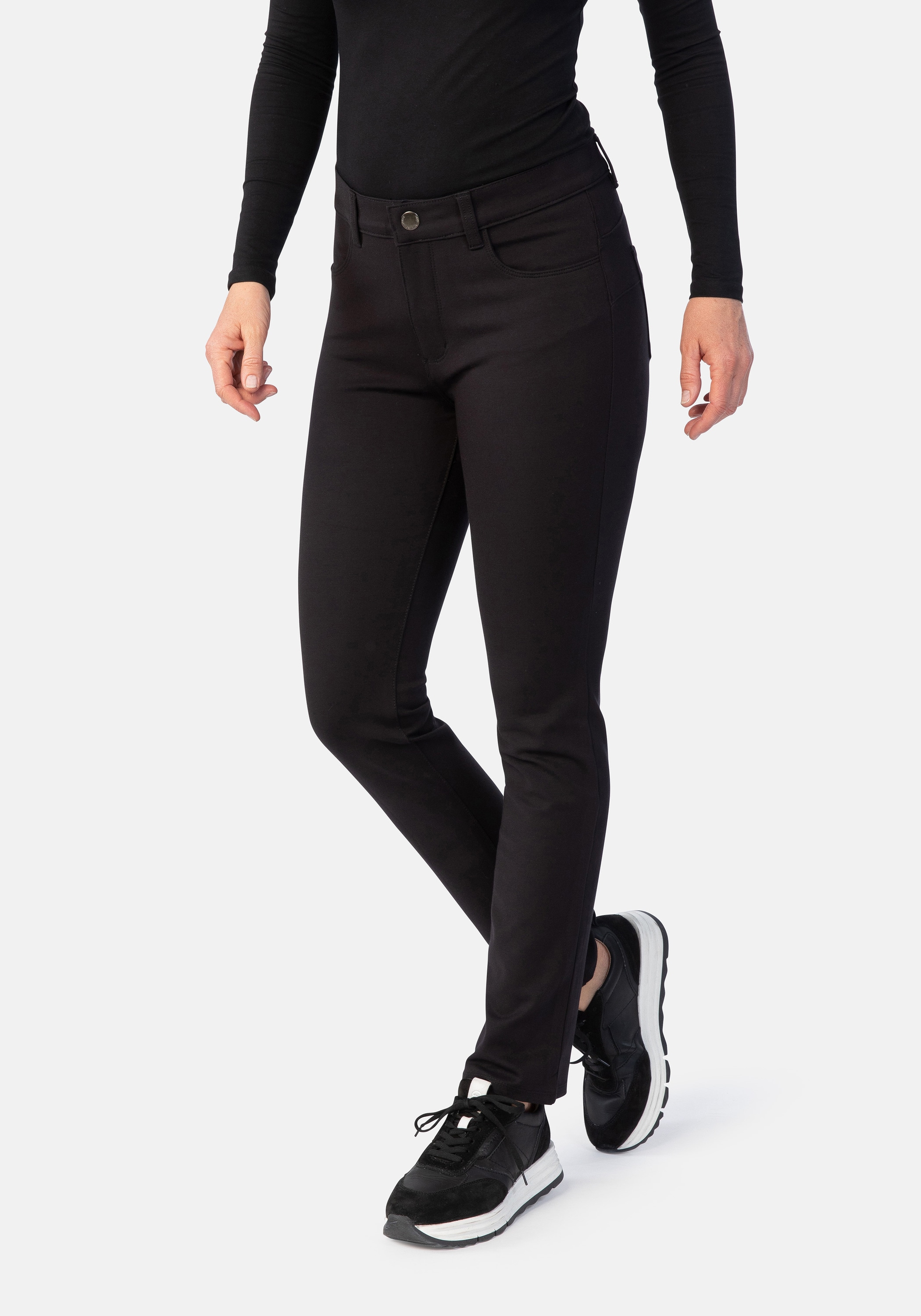 STOOKER WOMEN "Milano Jersey Magic Shape Fit Jeans" Casual Twill Coloured Magic Shape Effekt für Damen
