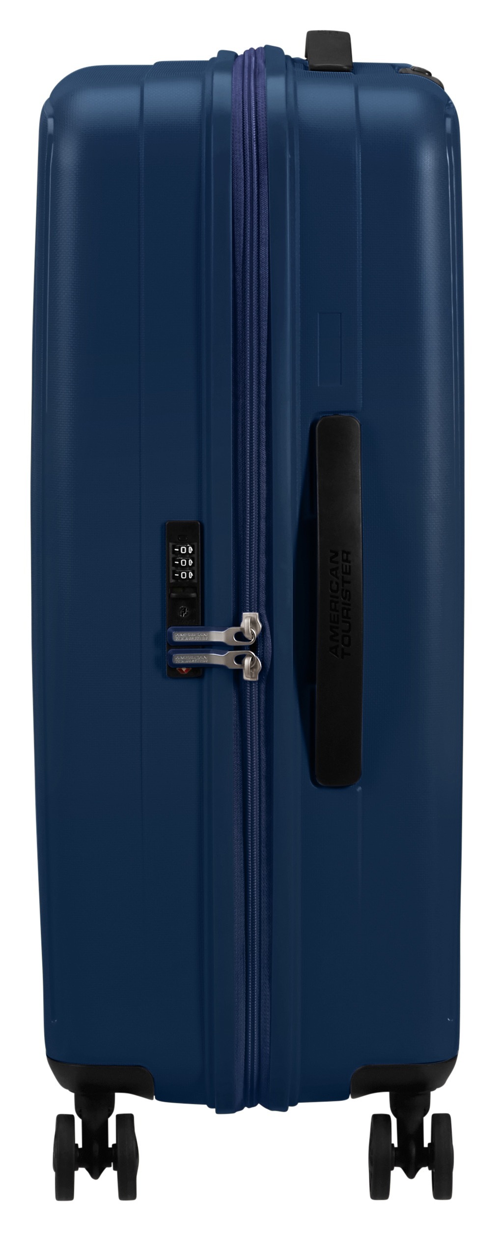 American Tourister® Hartschalen-Trolley »REJOY, verschiedene Größen und Farben«, 4 Rollen, Hartschalen-Koffer personalisierbar versenktes TSA-Schloss