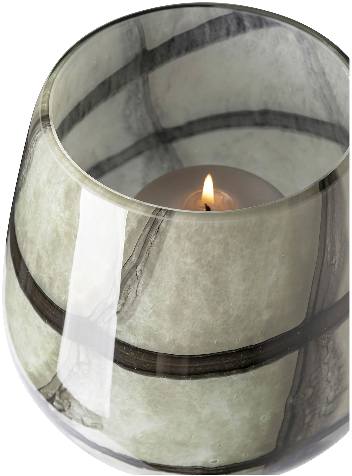 Thumbnail - Fink Tischvase "MARLY" Dekovase, Blumenvase, Windlicht, Vase aus Glas