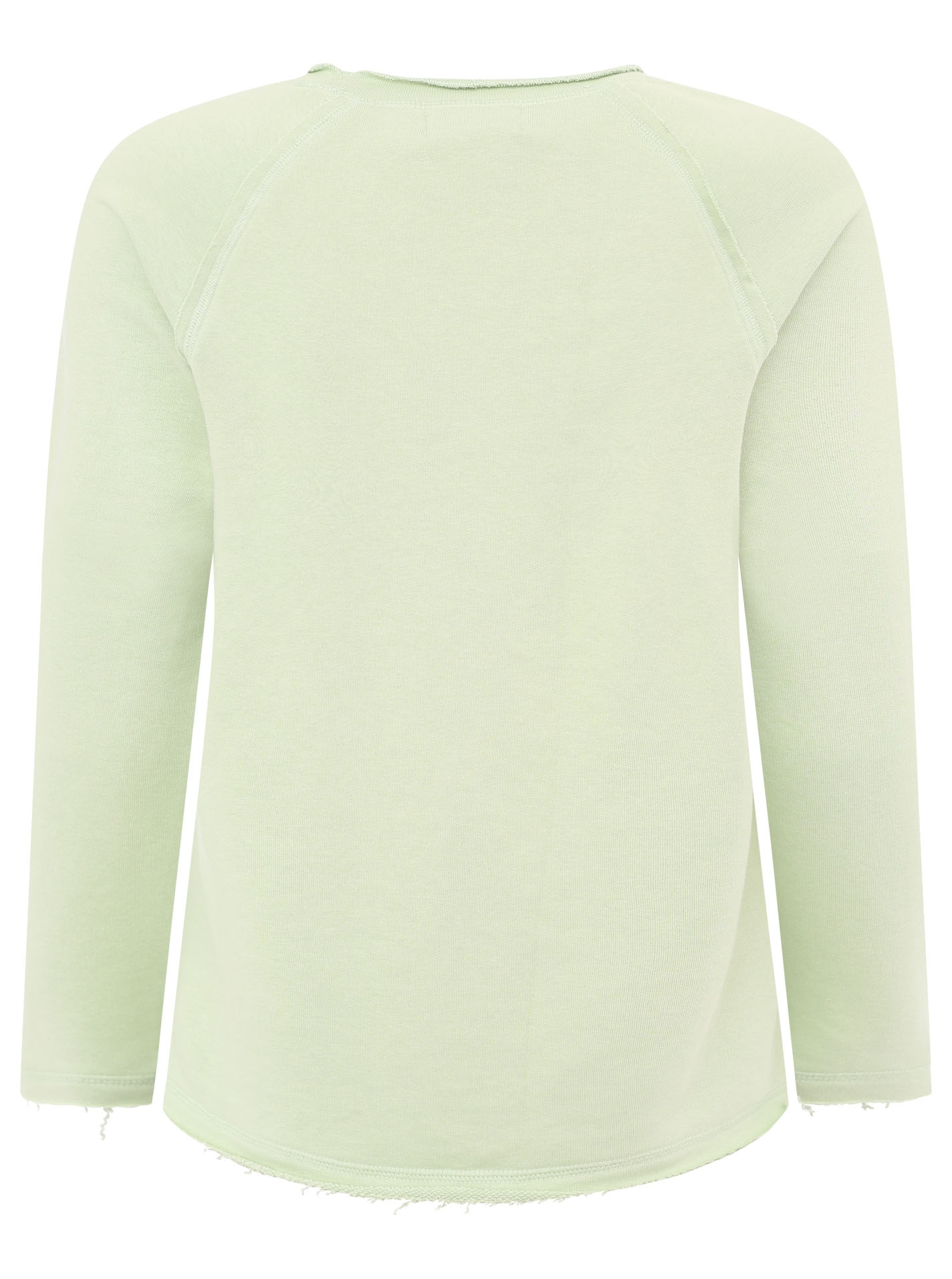 Zwillingsherz Sweater »"Wild and Free"«, mit Used-Look Kanten, Leo Details und Stickerei