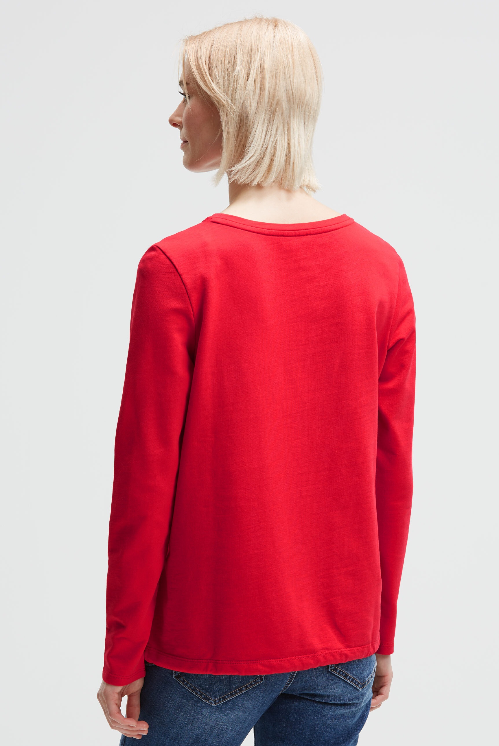 SOCCX Sweater , mit Bindeband im Saum
