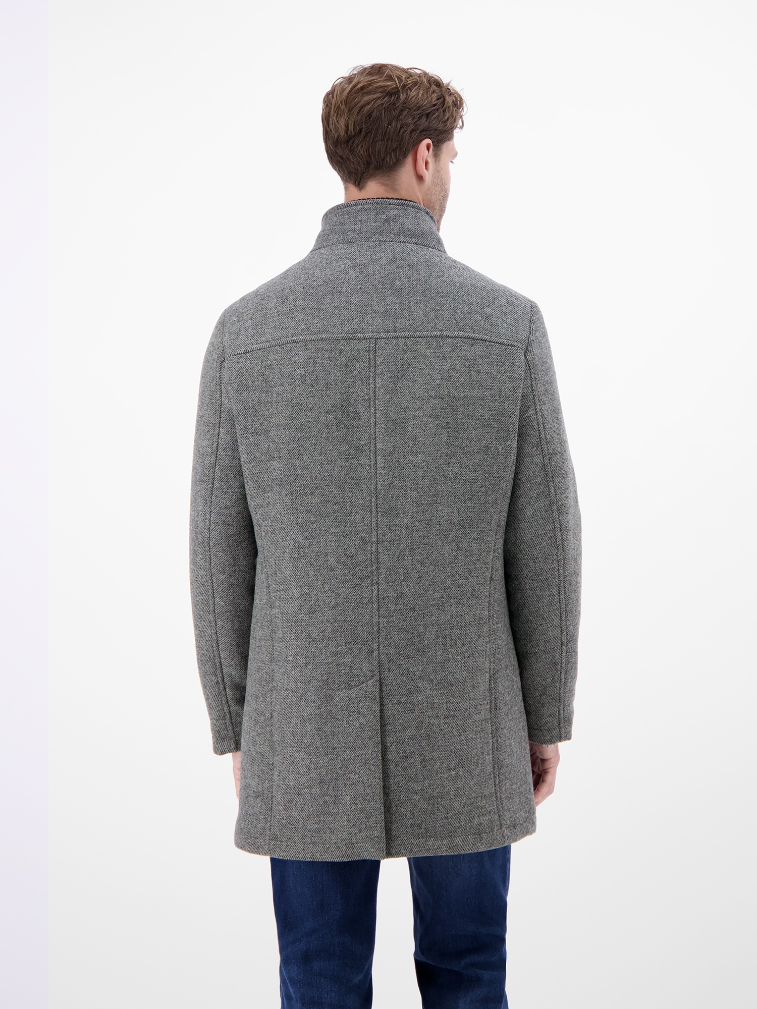 LERROS Wollmantel "LERROS Herren-Wollmantel mit herausnehmbaren Westeneinsa günstig online kaufen