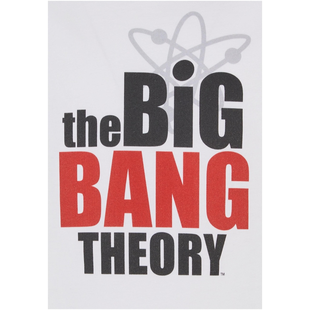 MisterTee Kurzarmshirt »MisterTee Herren Kids Big Bang Theory Logo Tee«, (1 tlg.)