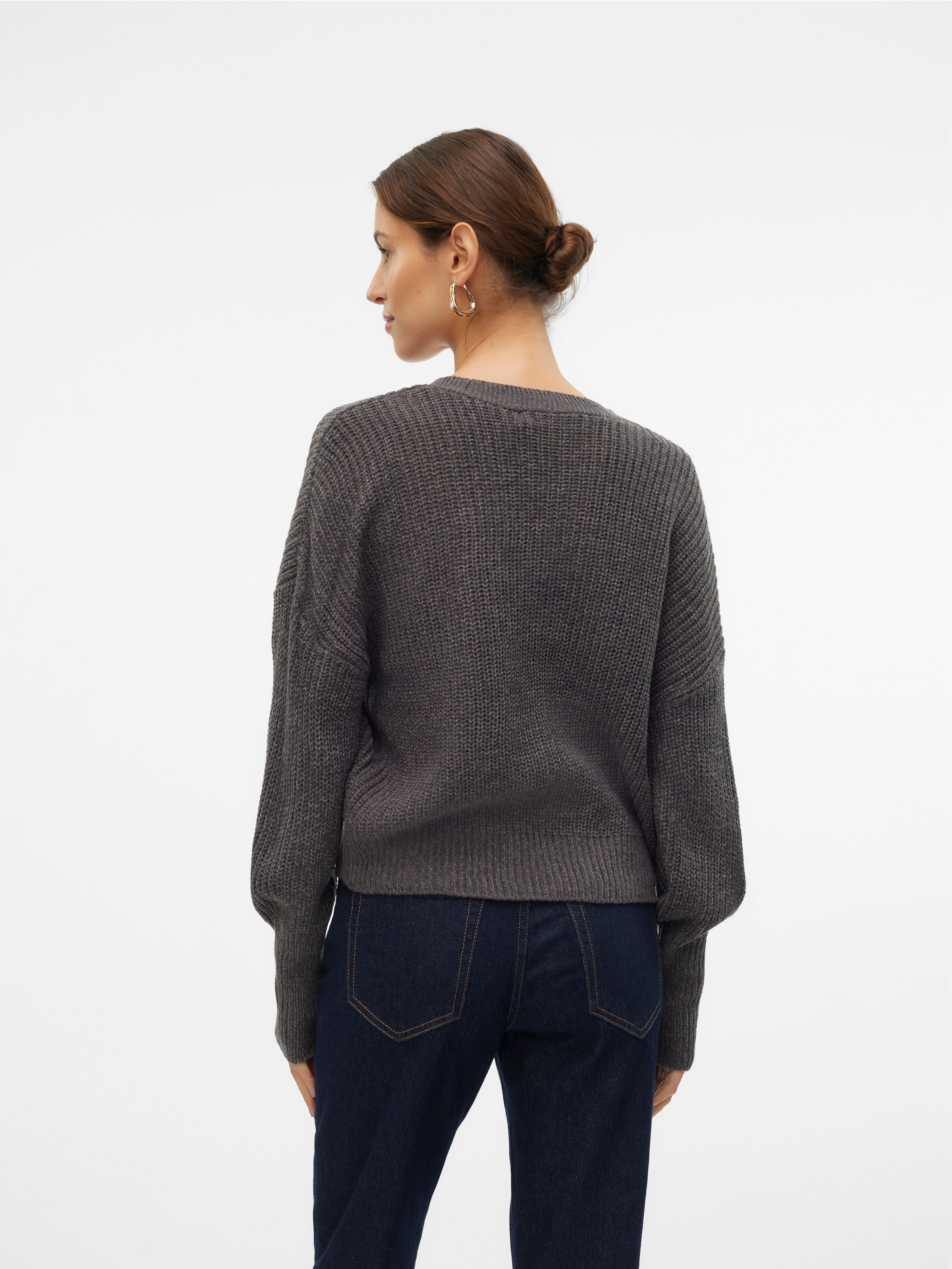 Vero Moda Strickjacke »VMLEA LS V-NECK CUFF CARDIGAN«