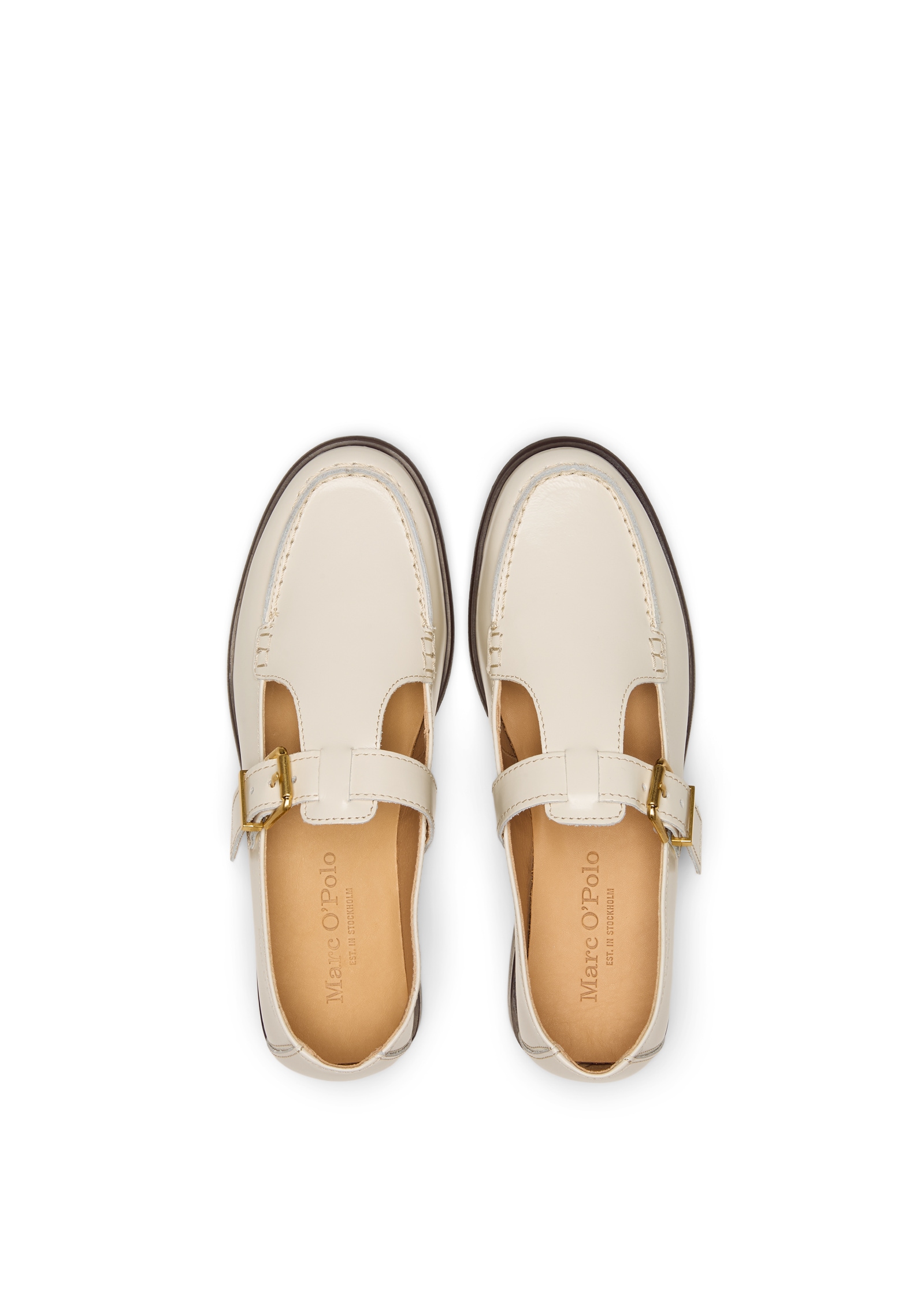 Marc O'Polo Loafer »aus glänzendem Rindleder«
