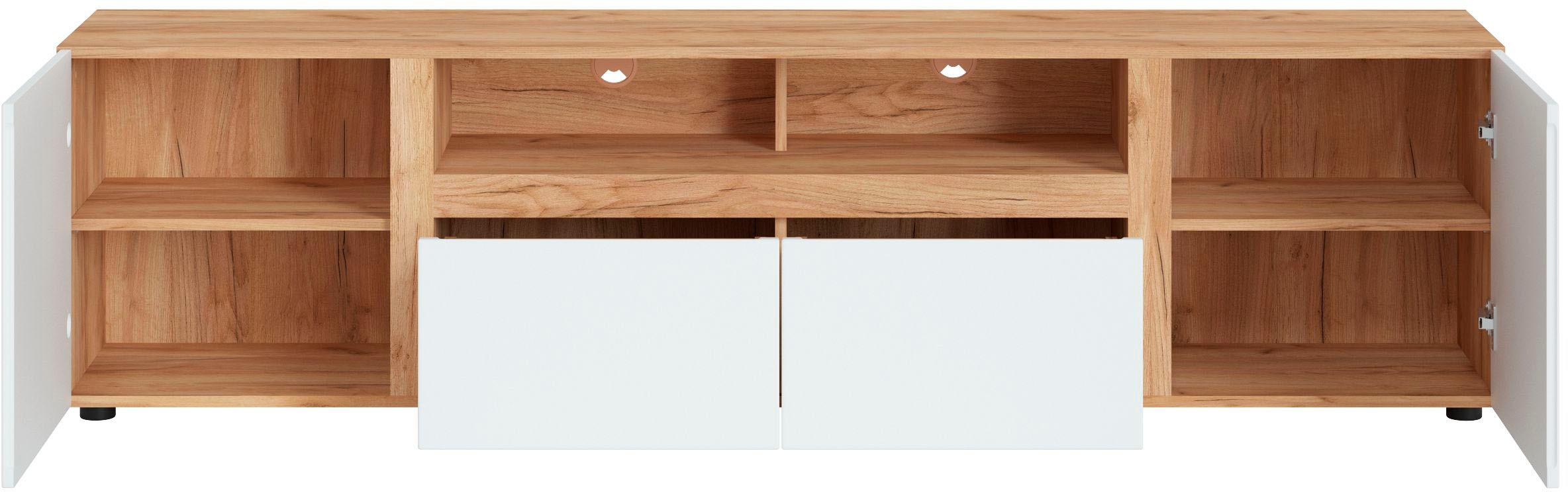 Home affaire Lowboard "Morongo" Breite ca. 201 cm günstig online kaufen