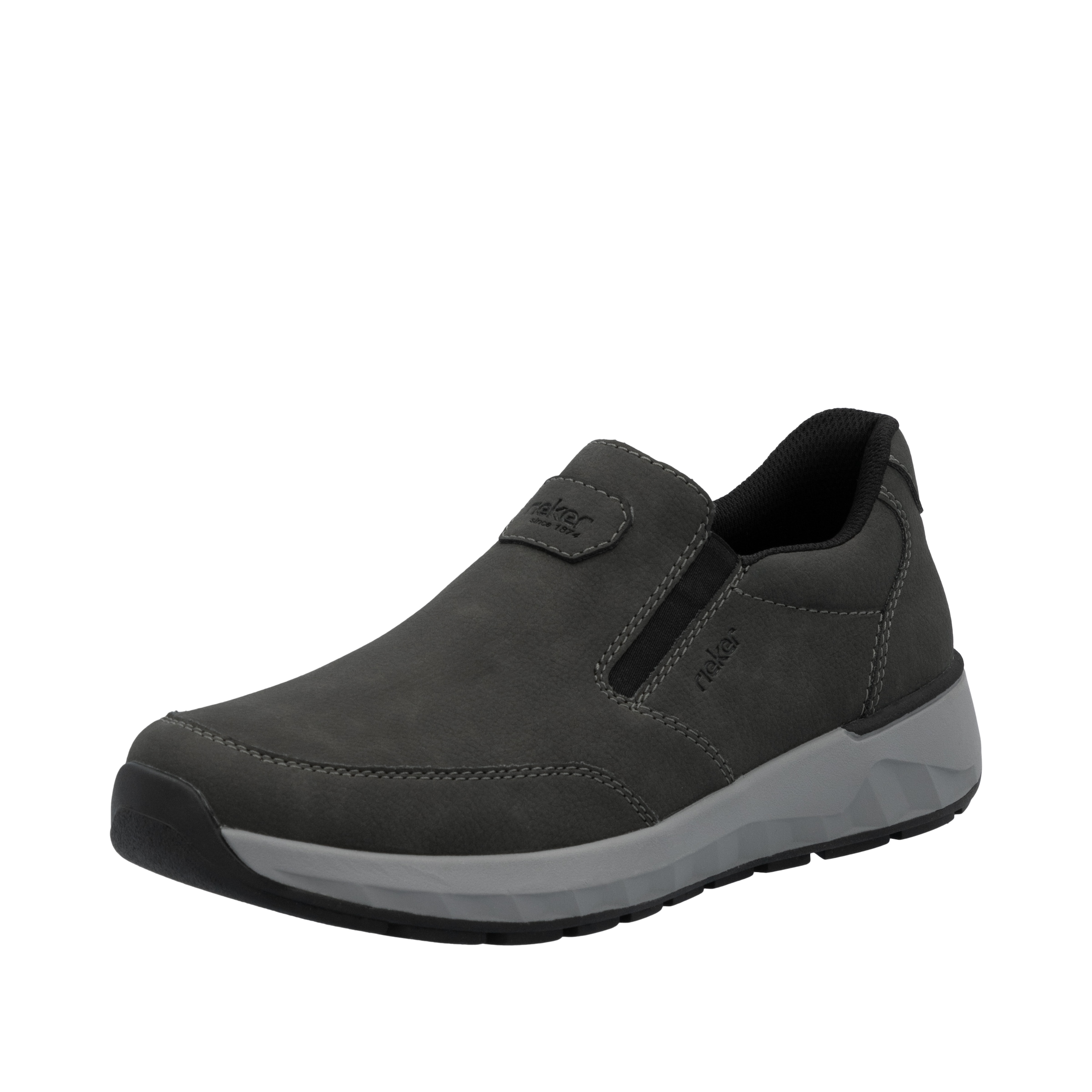 Rieker Slipper, Schlupfschuh, Halbschuh, Slip-on Sneaker mit Ziernähte günstig online kaufen