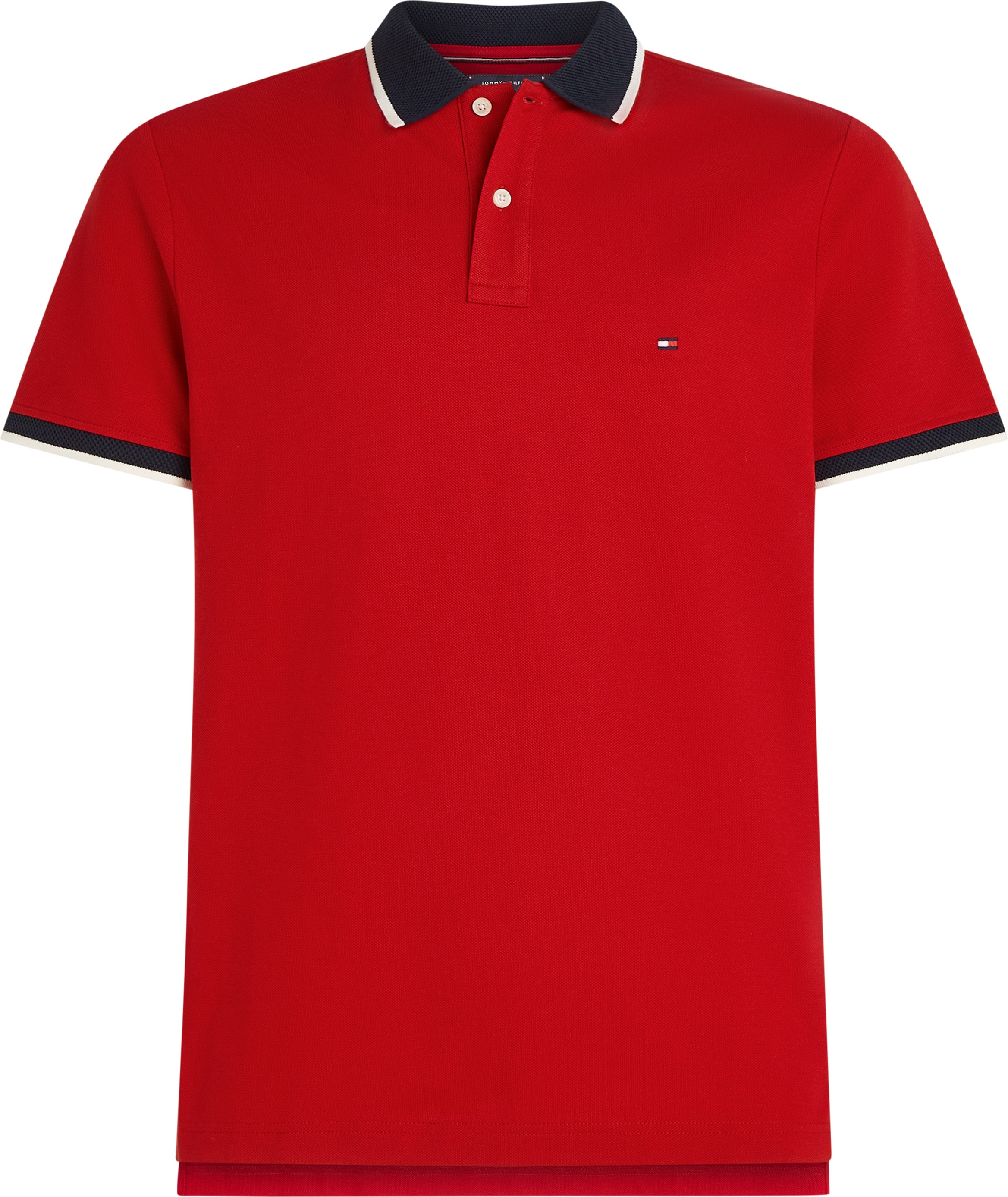 Tommy Hilfiger Poloshirt »CONTRAST COLLAR CUFF REG POLO«