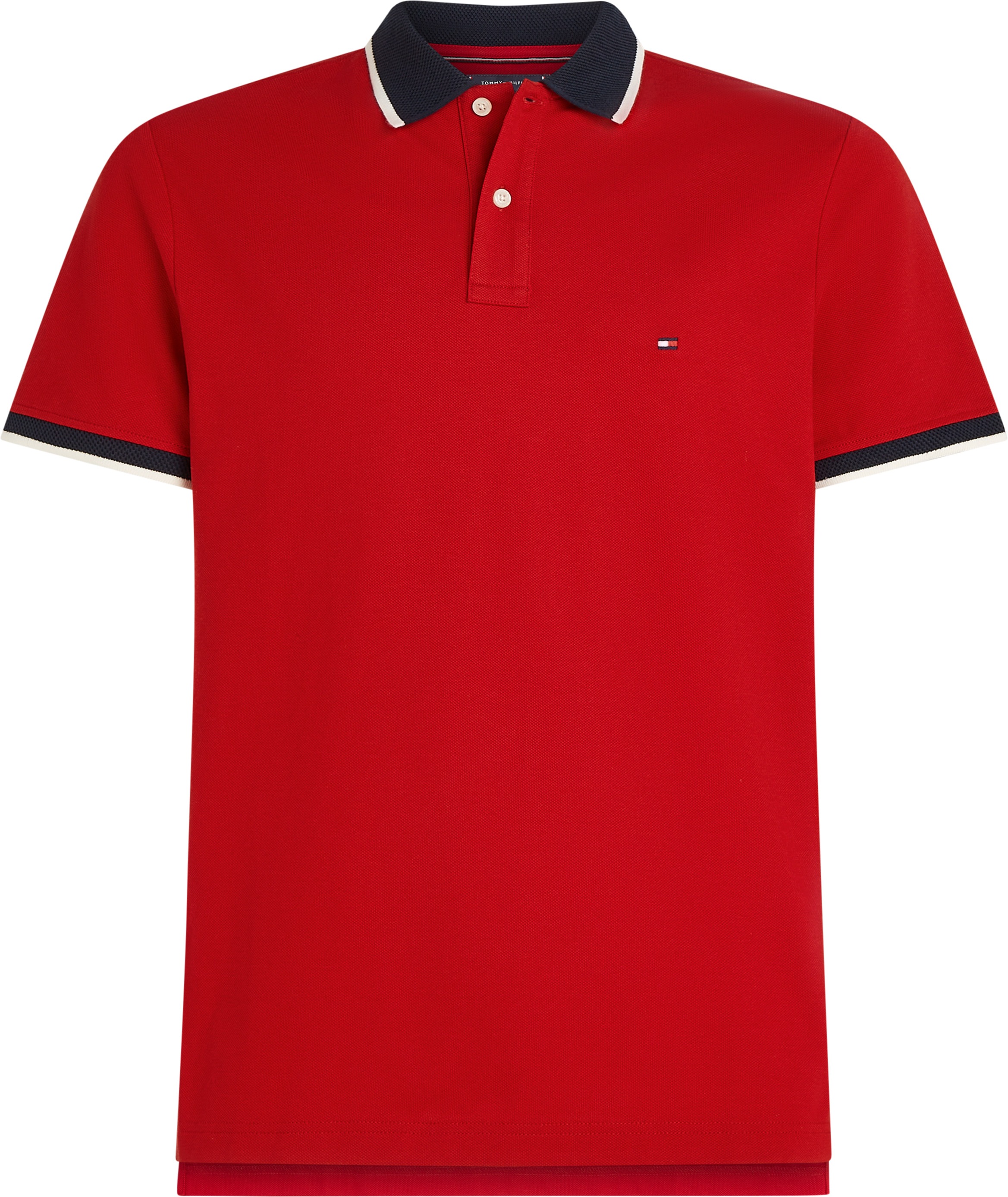 Thumbnail - Tommy Hilfiger Poloshirt "CONTRAST COLLAR CUFF REG POLO"