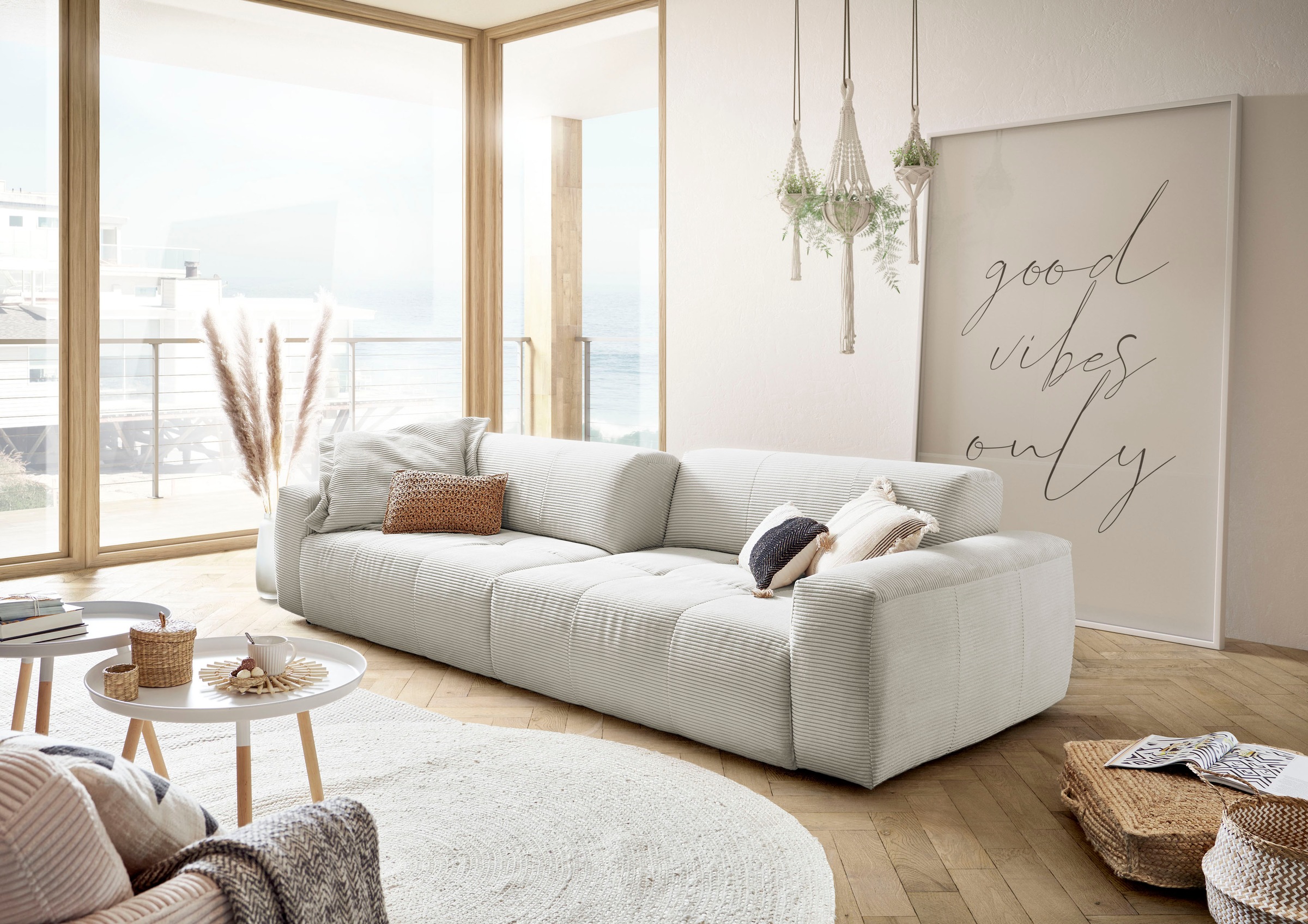 3C Candy Big-Sofa "Yoshy Mega Sofa mit Komfortfunktionen, modern und bequem günstig online kaufen