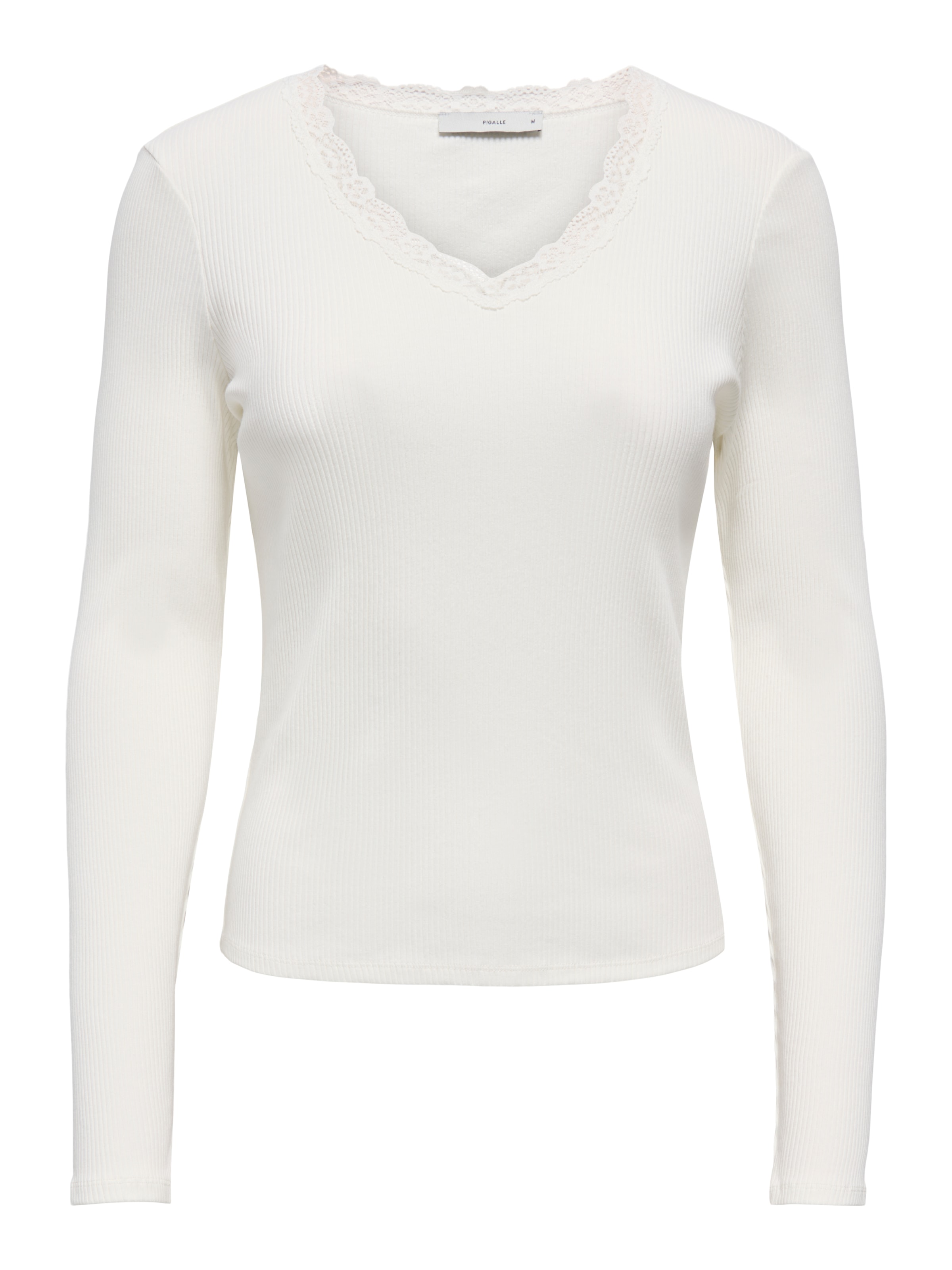 ONLY V-Shirt "ONLSARA SHARAI L/S V-NECK TOP JRS" Baumwollmischung, slim fit günstig online kaufen