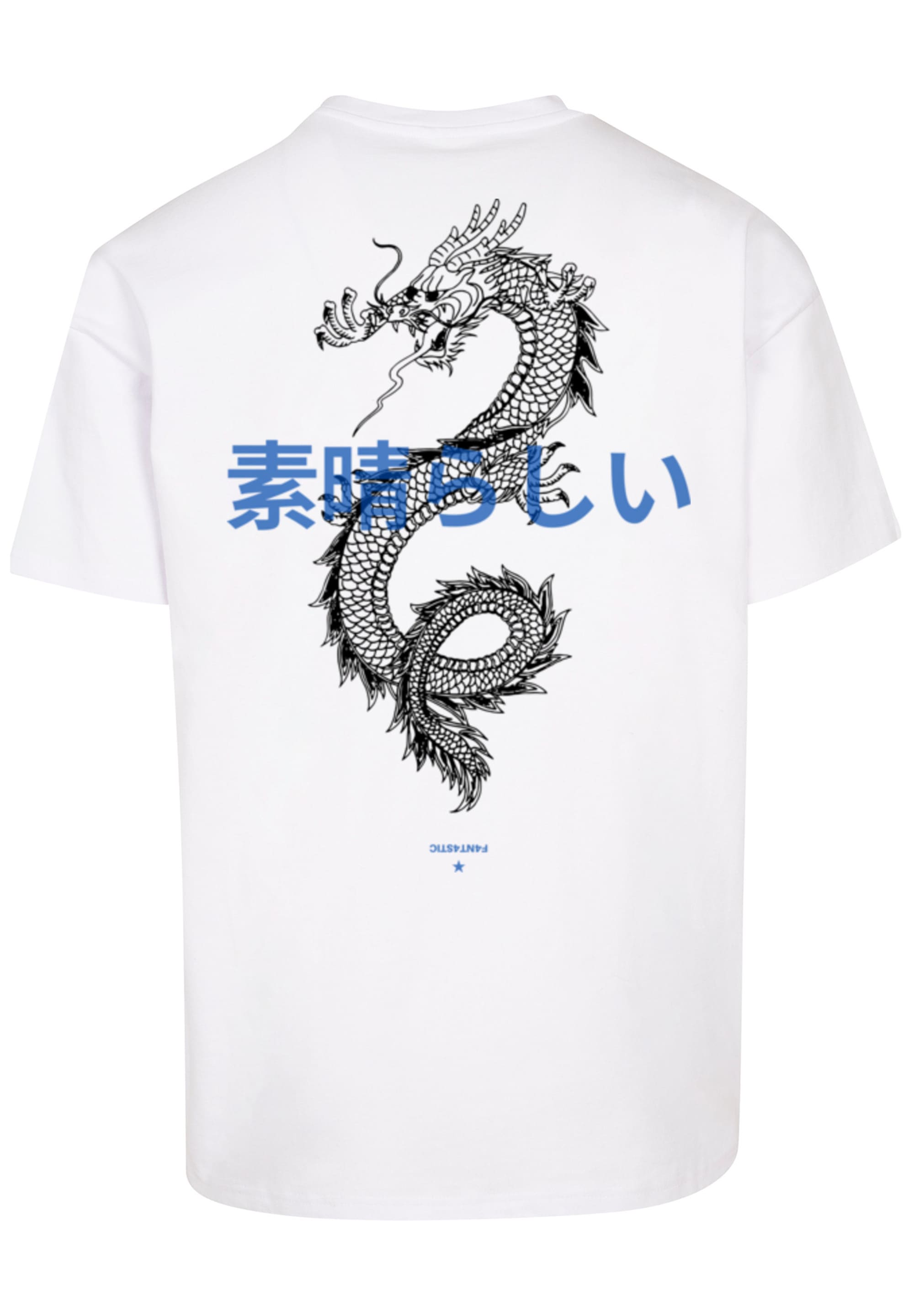 F4NT4STIC T-Shirt »Drache Lila«, Print