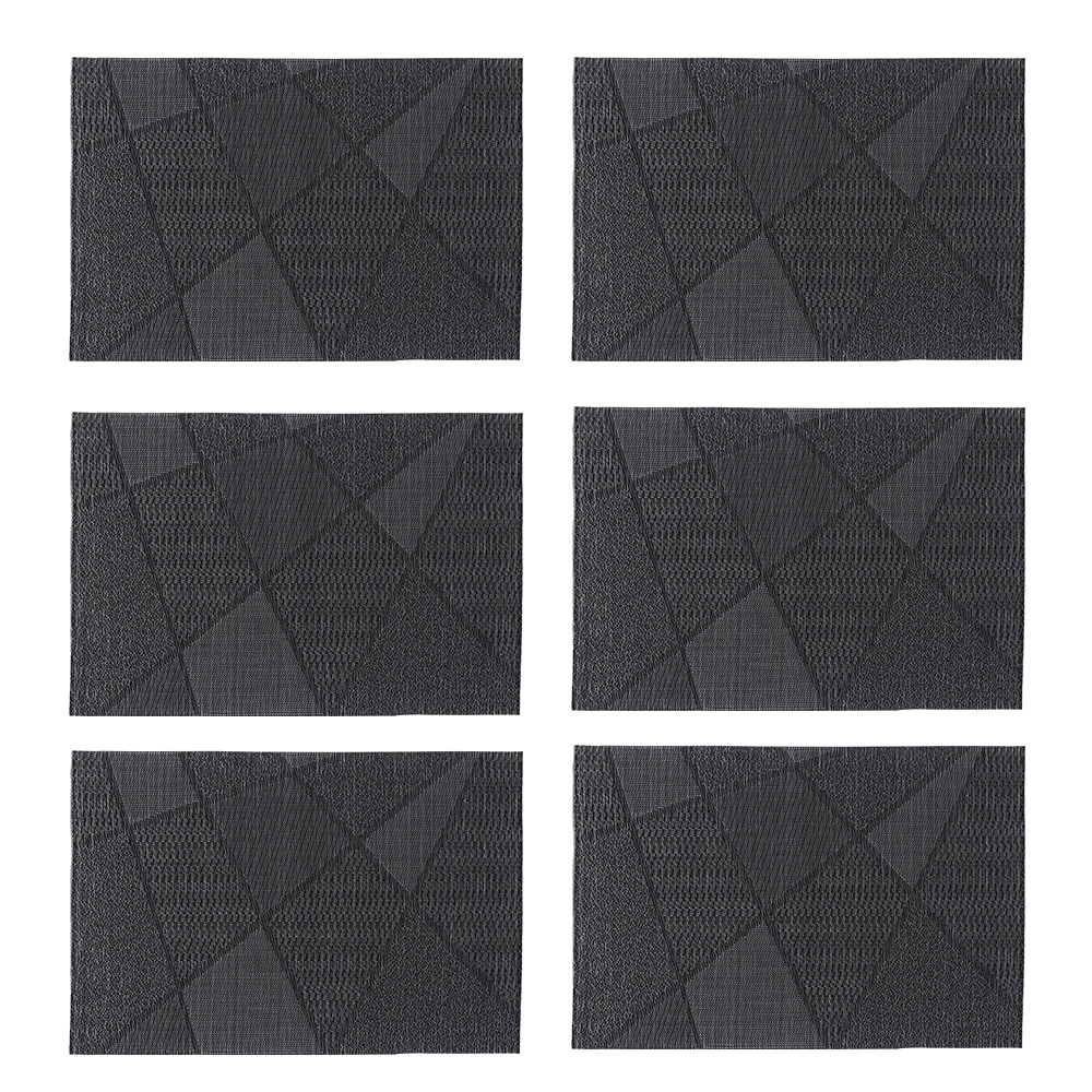 Zeller Present Platzset stylisches Muster, 6-teilig, Kunststoff, 30 x 45 cm günstig online kaufen