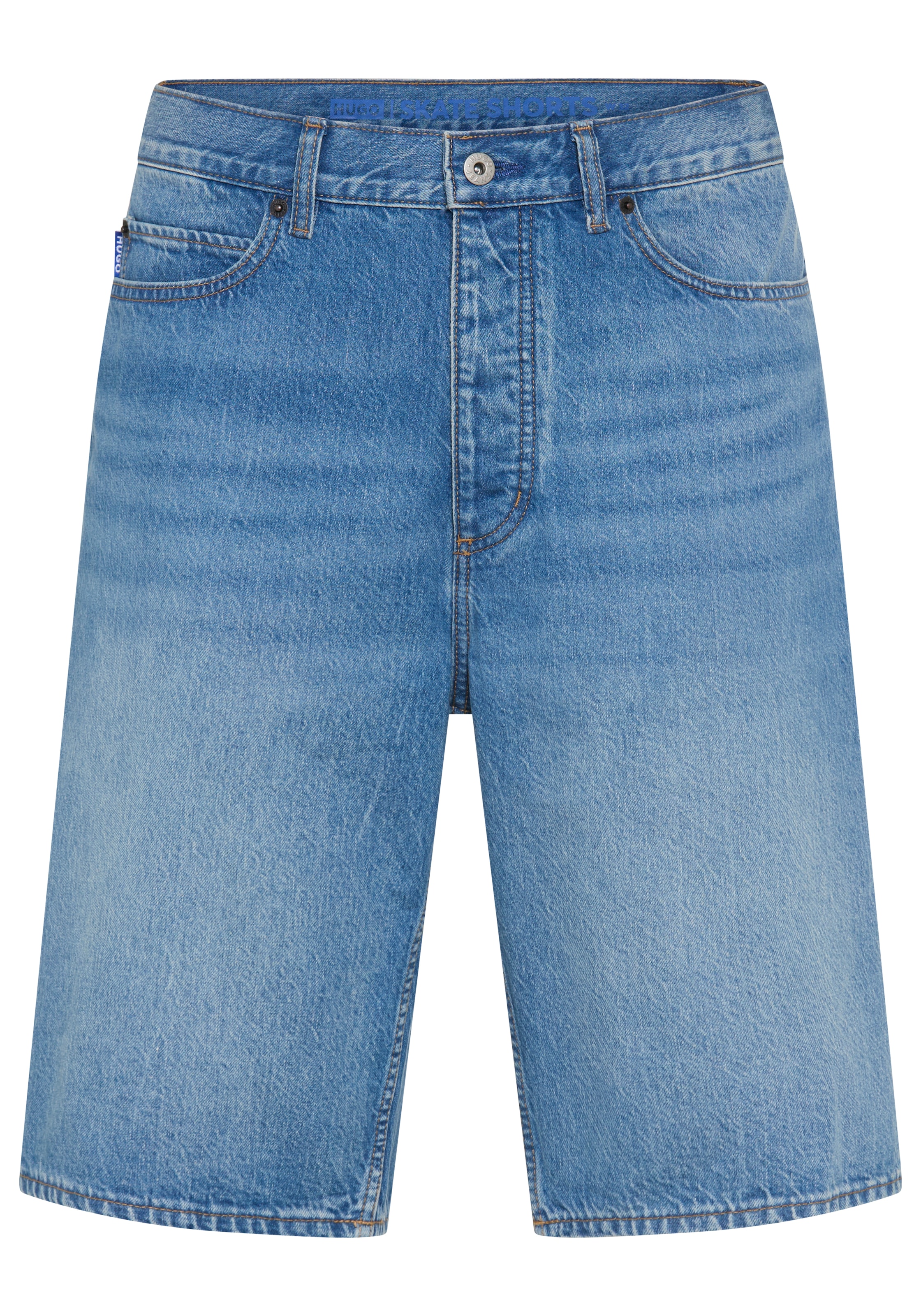 HUGO Blue Jeansshorts "Skate Shorts" im Straight Fit günstig online kaufen