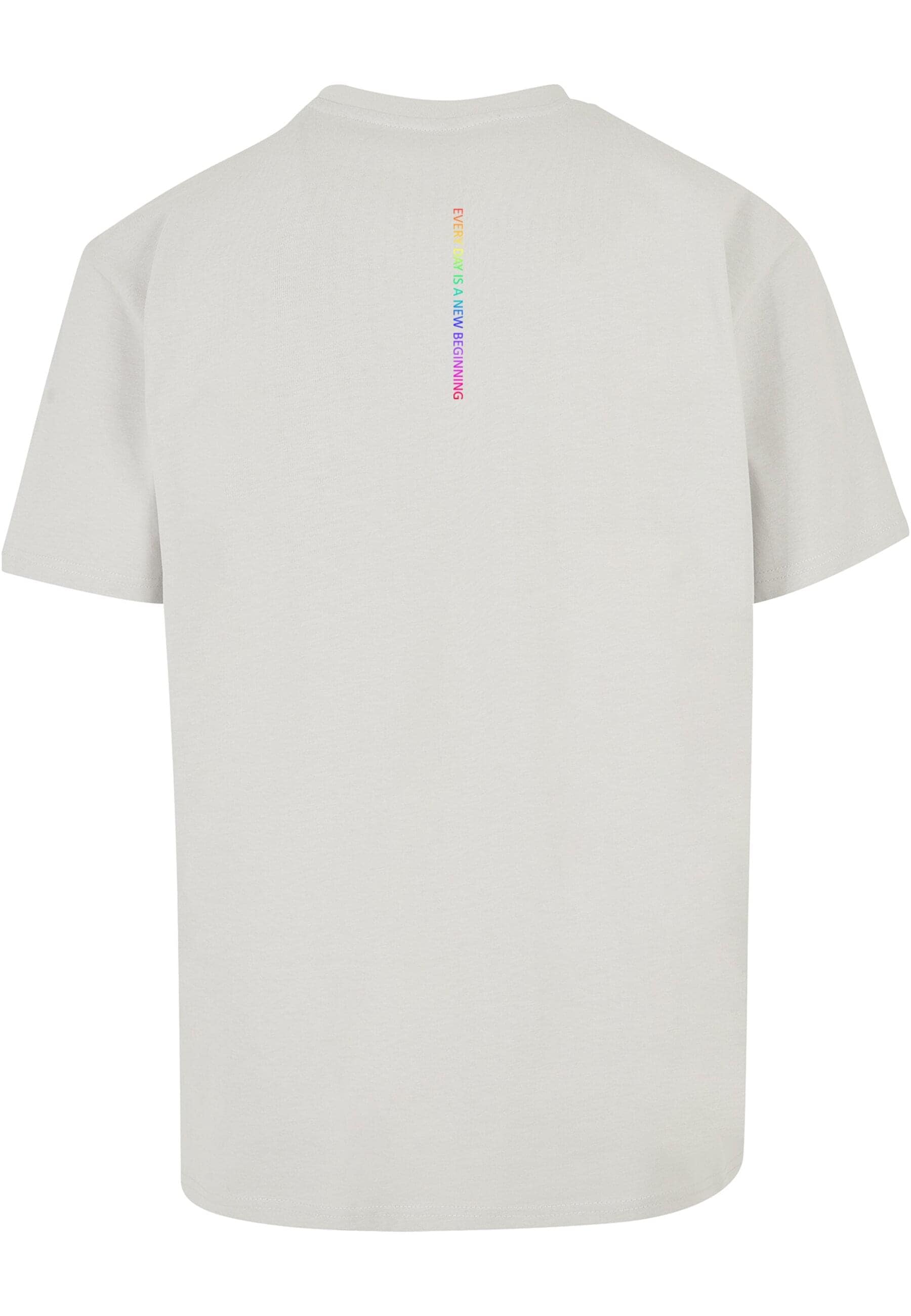 Merchcode T-Shirt »Merchcode Herren Hope Rainbow Heavy Oversized Tee«, (1 tlg.)