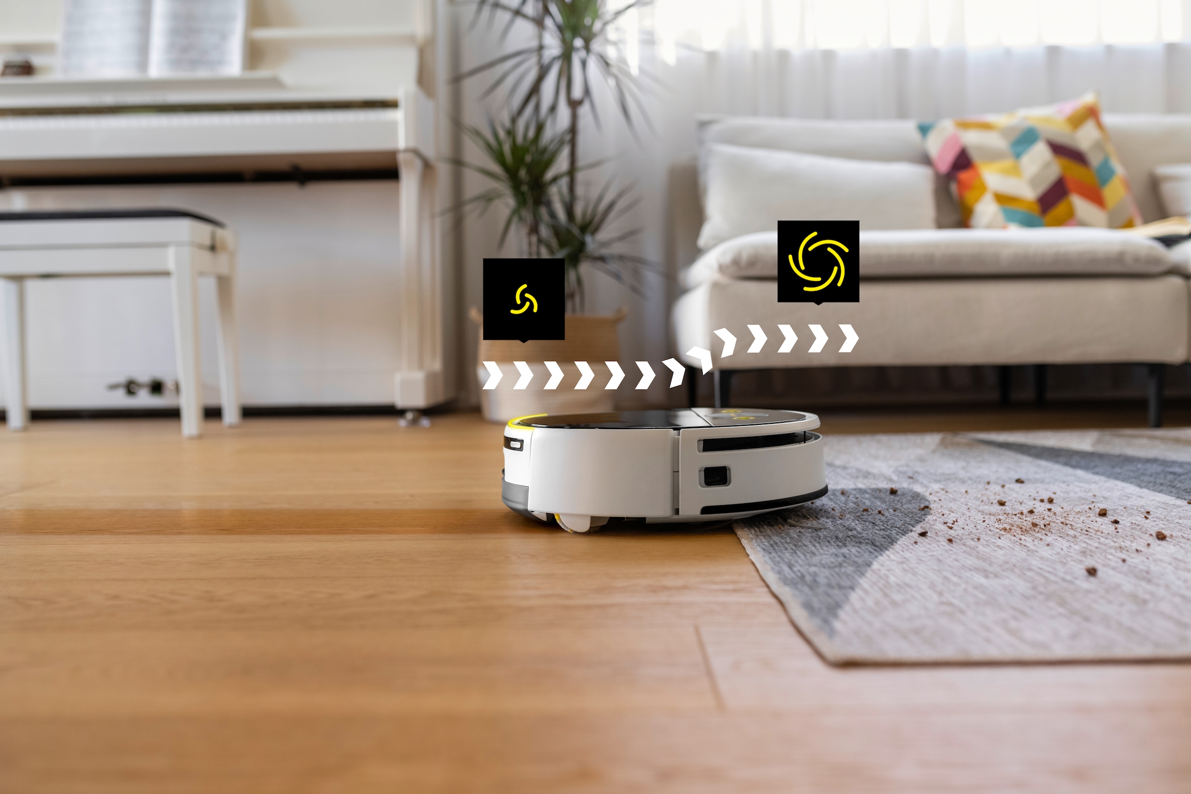 KÄRCHER Akku-Saugwischer »RVF 7 Comfort Extra« Multifunktionsstation für noch mehr Autonomie