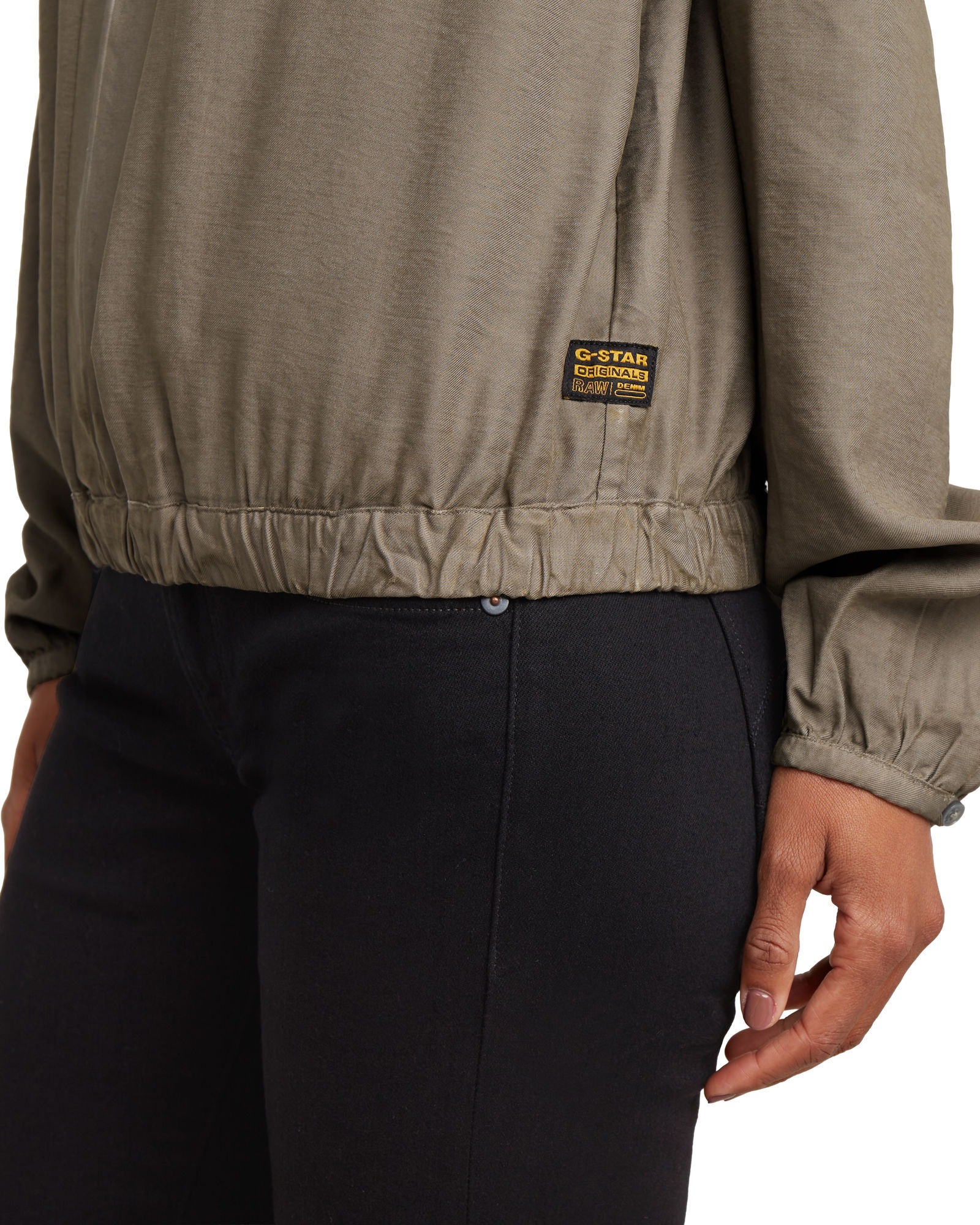 G-STAR Langarmshirt »Stand Up Collar Shirt«