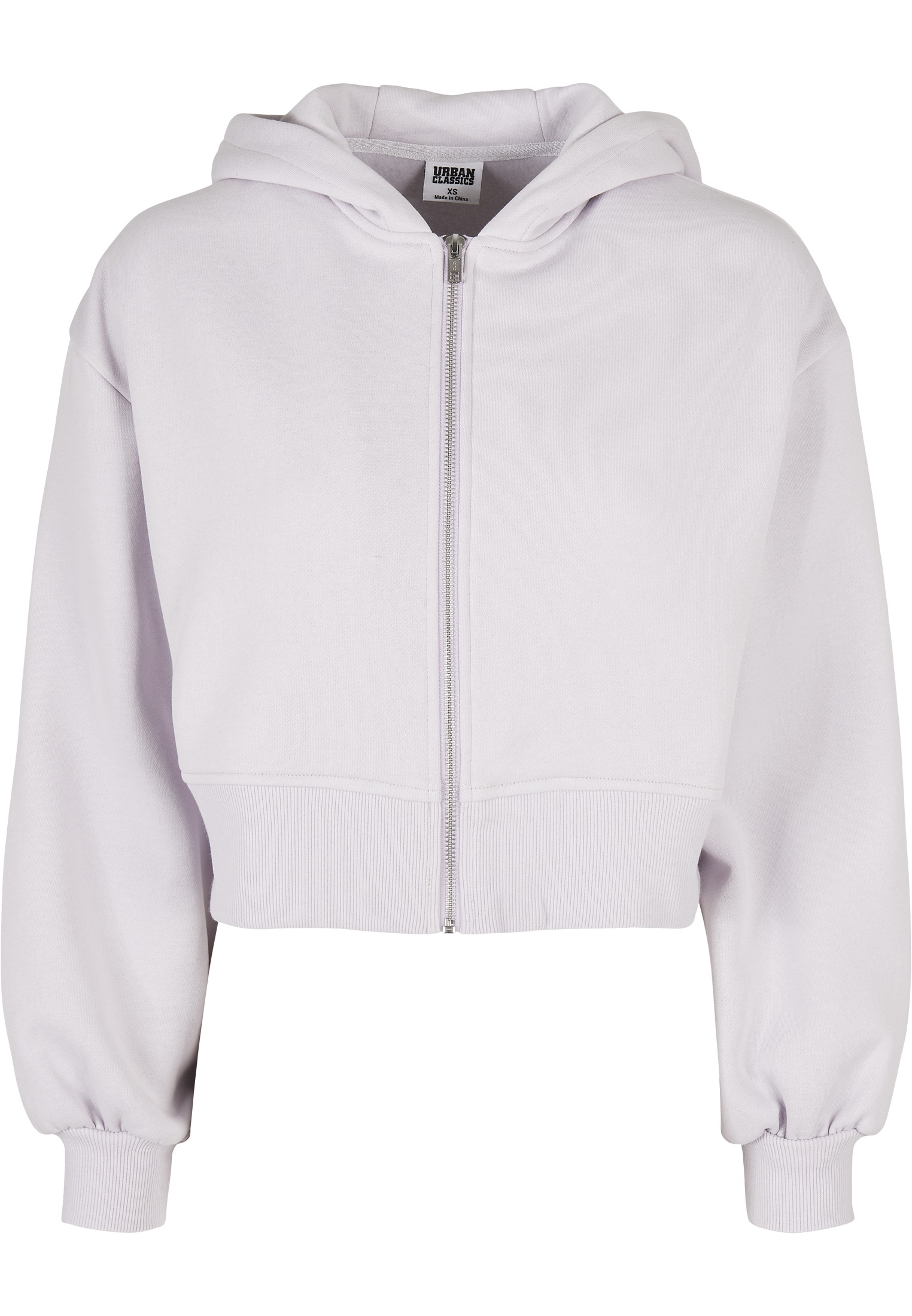 Short kaufen Ladies Oversized (1 »Damen tlg.) für Sweatjacke | BAUR Jacket«, CLASSICS Zip URBAN