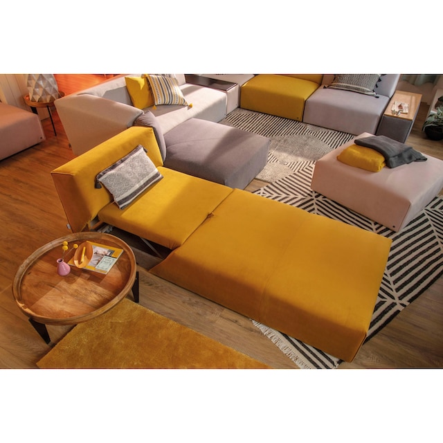 Bettfunktion mit TOM BAUR Chaiselongue TAILOR HOME wahlweise | Sofaelement »ELEMENTS«,