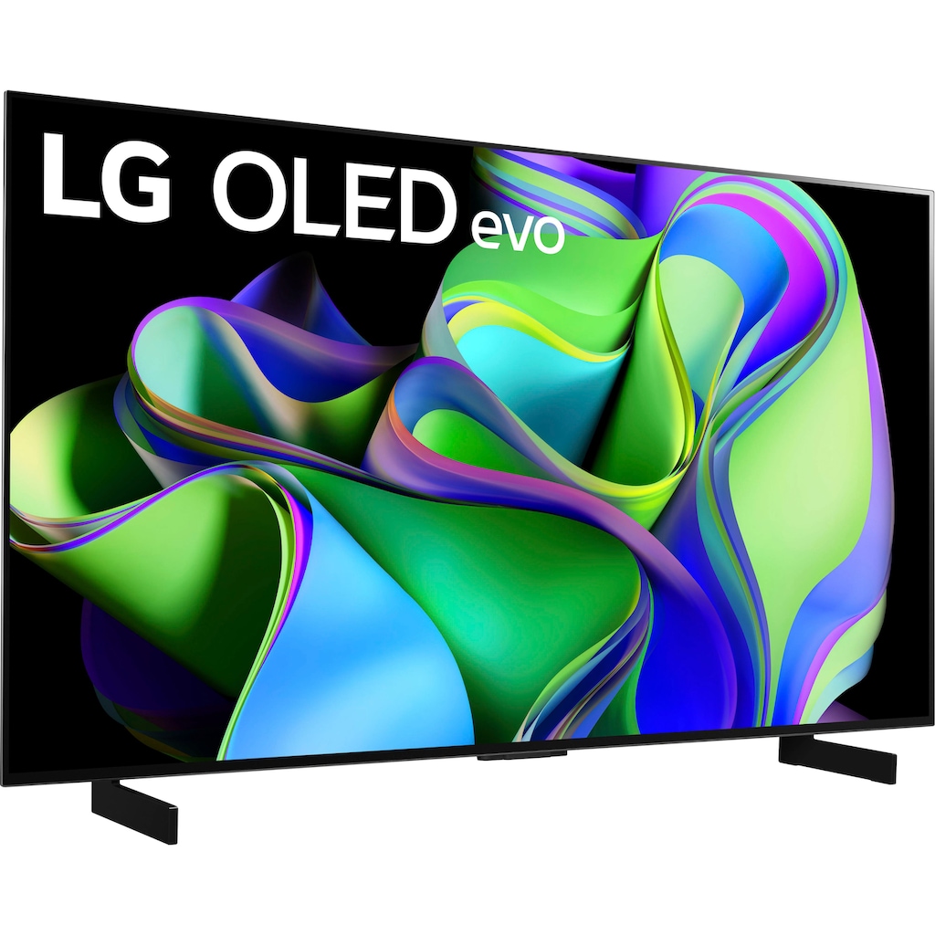 LG OLED-Fernseher »OLED42C37LA«, 106 cm/42 Zoll, 4K Ultra HD, Smart-TV