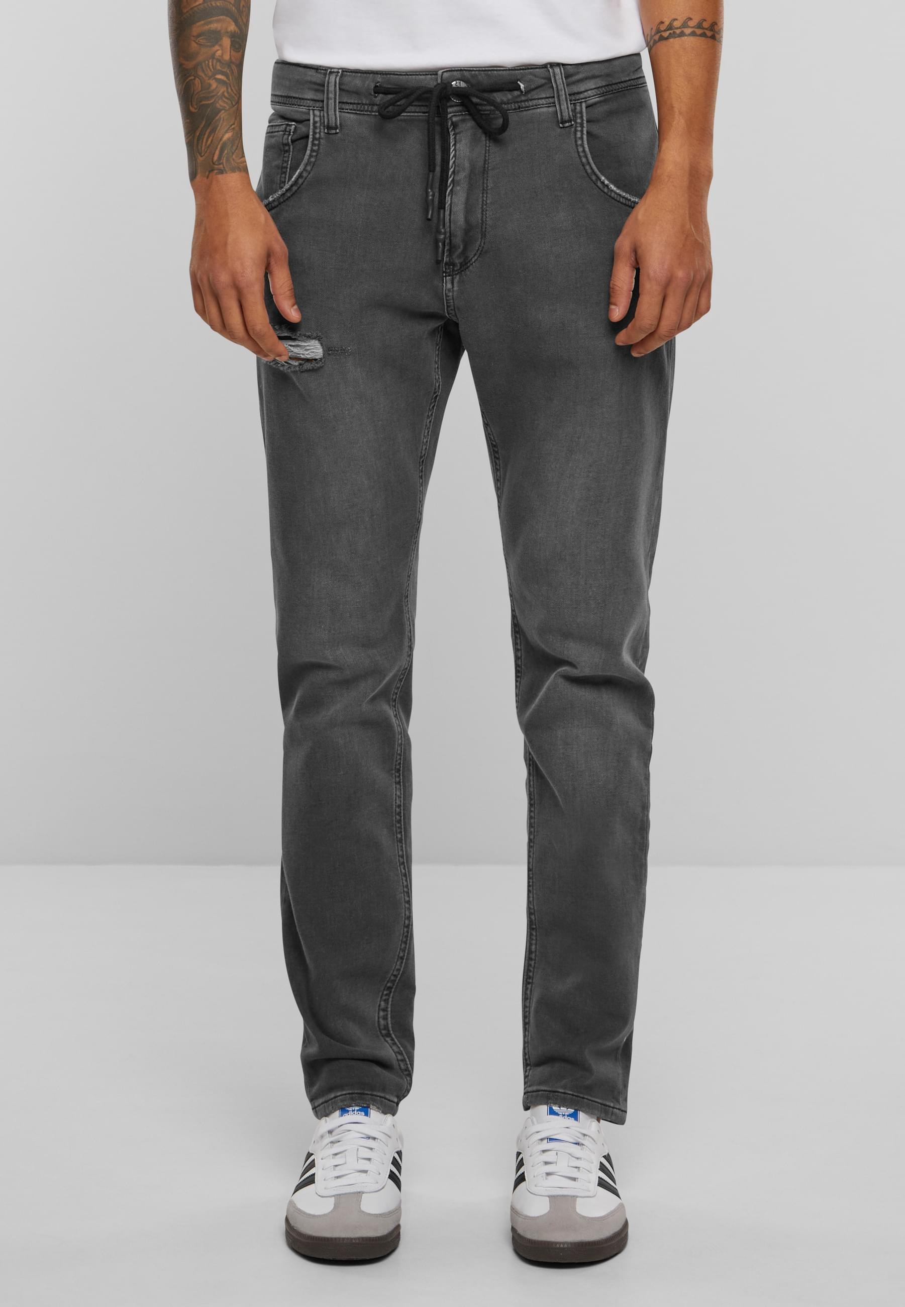 2Y Studios Bequeme Jeans »2Y Studios Herren Destroyed Slim Fit Denim«