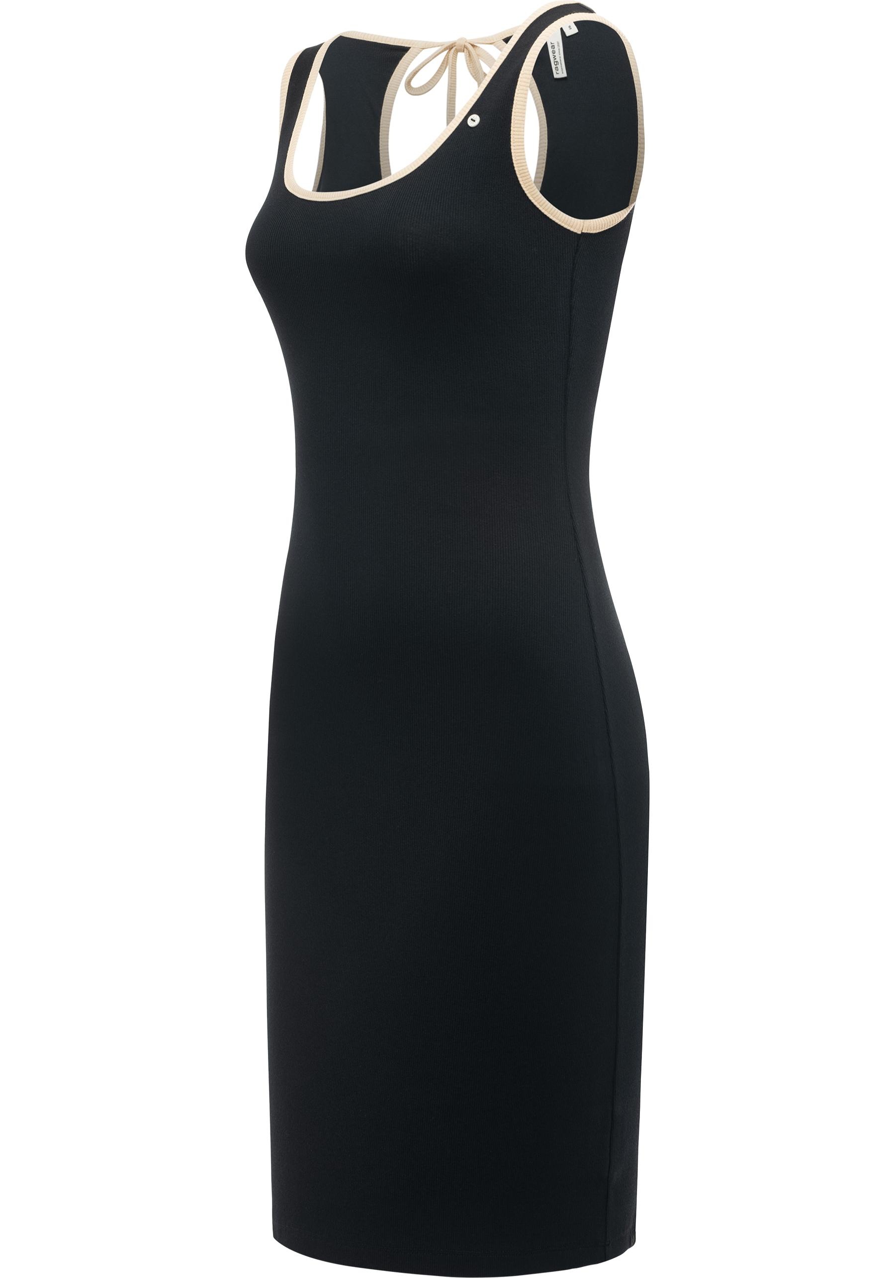 Ragwear Shirtkleid »Montyca Short YOUMODO« Ohne Taschen Sommerkleid mit kontrastfarbenen Details