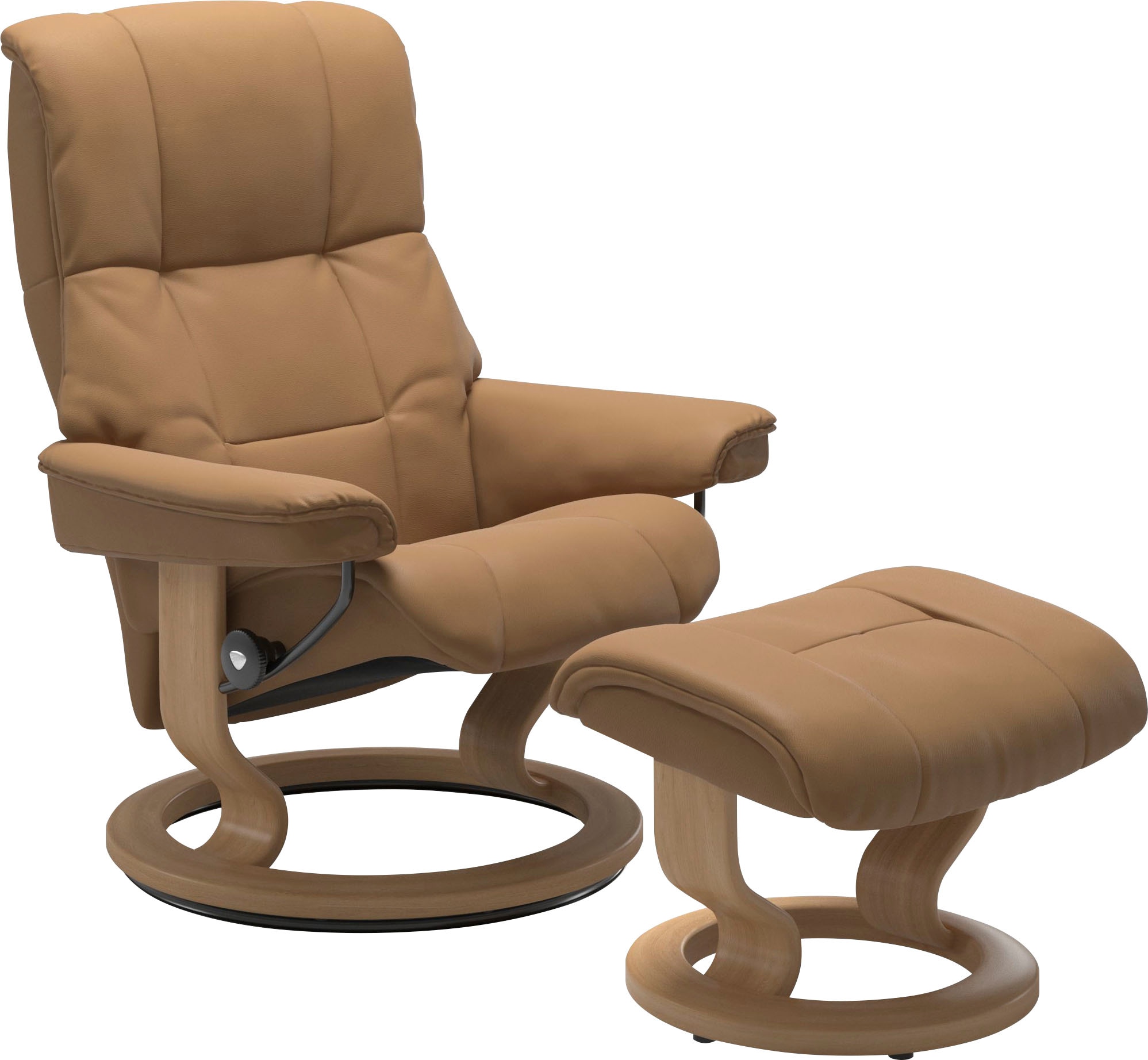 Stressless Relaxsessel "Mayfair" mit Classic Base, Größe S, M & L, Gestell Eiche, in 3 Bezugsqualitäten lieferbar