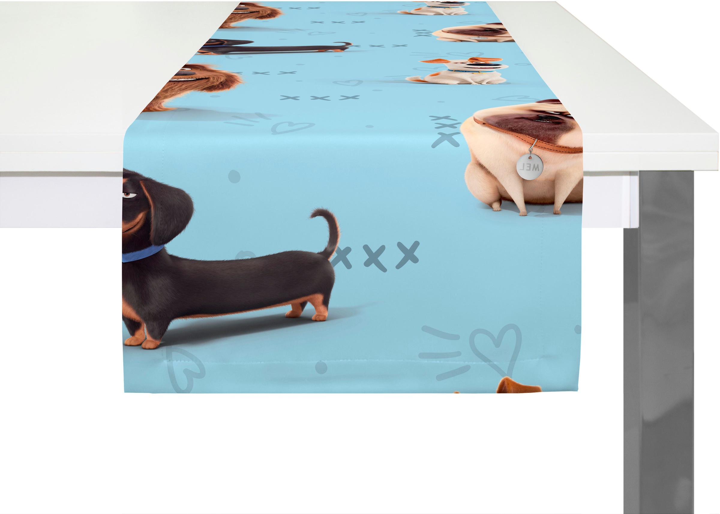 Wirth Tischläufer "Pets" Universal Pictures günstig online kaufen