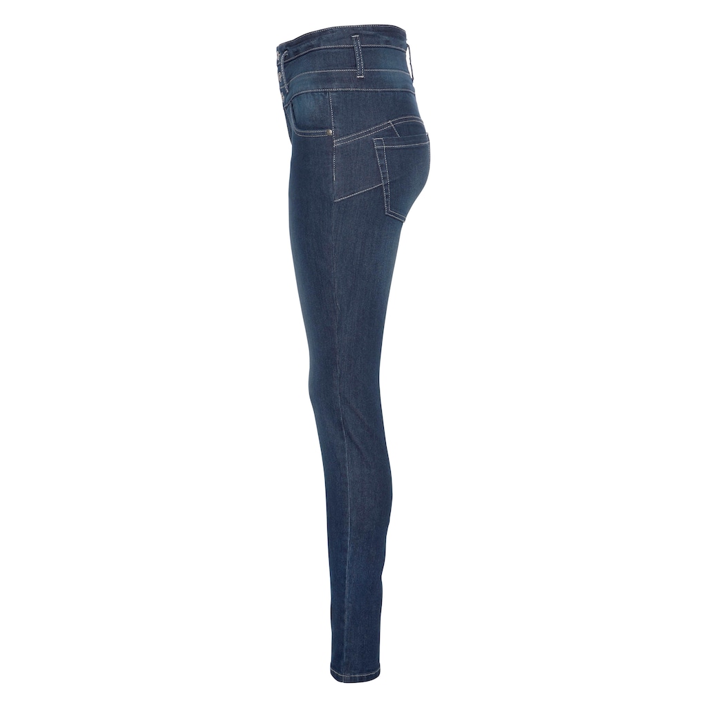 Arizona Slim-fit-Jeans »mit extra breitem Bund«