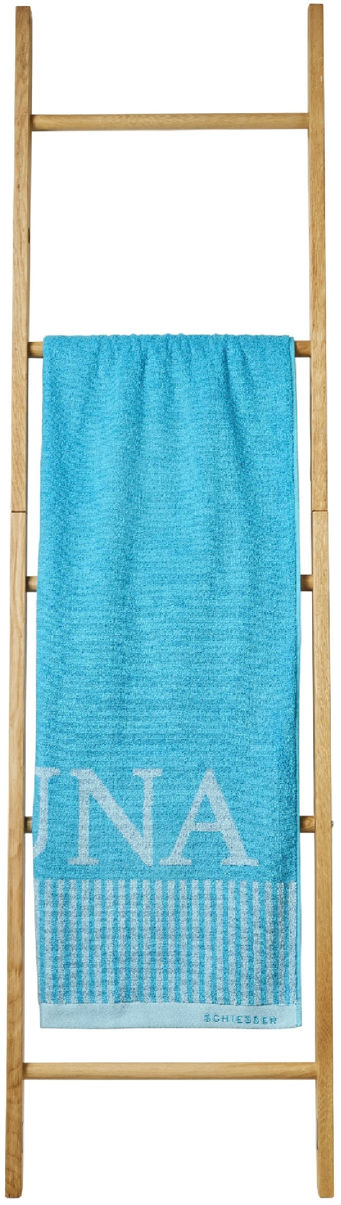 Schiesser Saunatuch "Rom aus garngefärbtem, kuschelweichem Baumwollfrottier günstig online kaufen