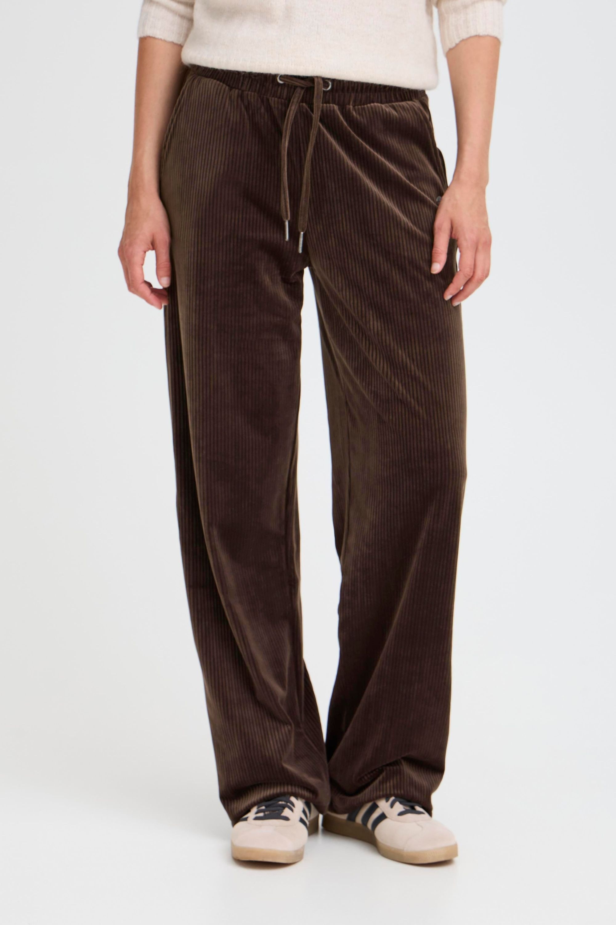OXMO Loungehose »Loungehose OXEBBA WIDE LEG«