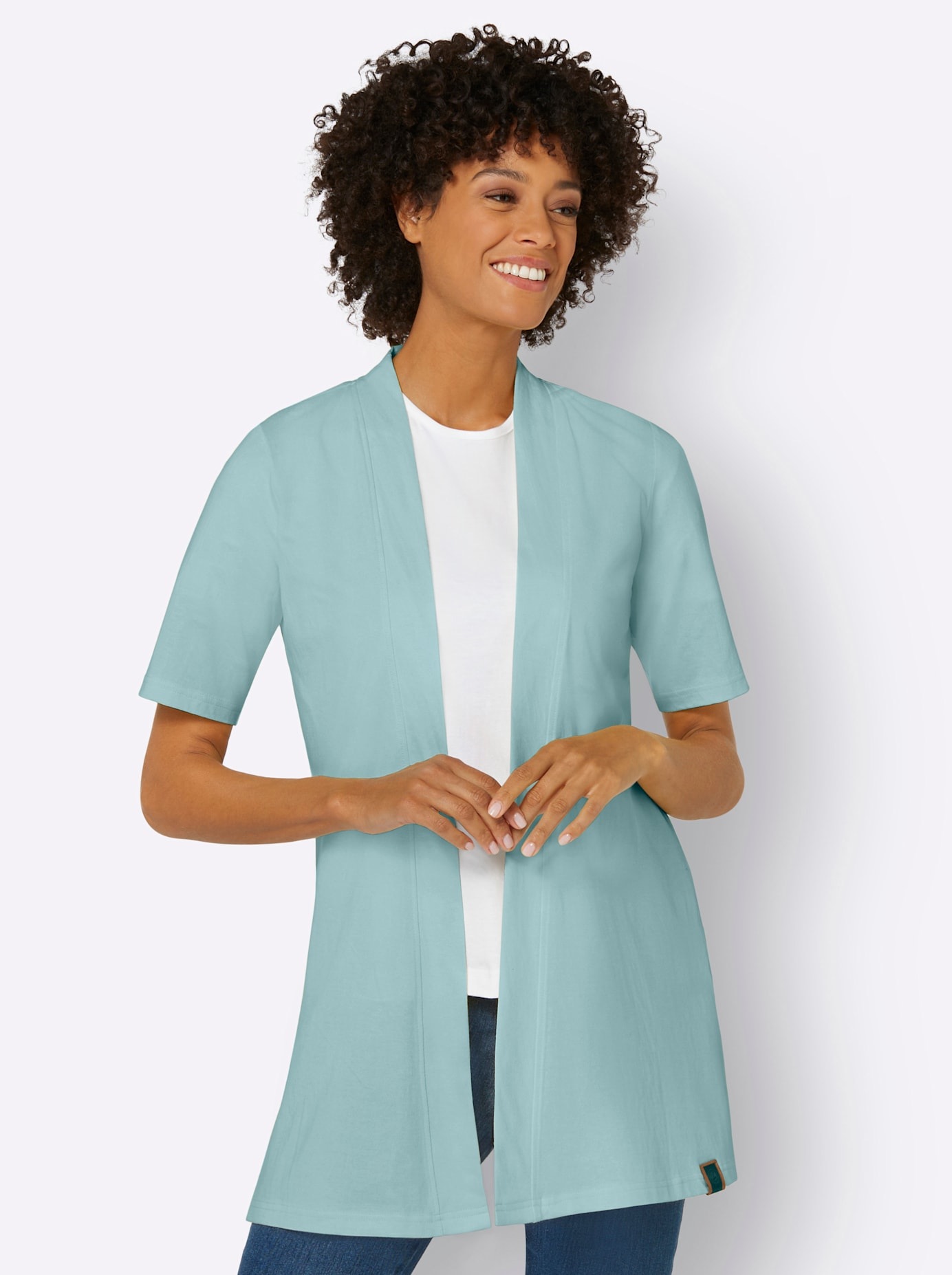 Casual Looks Shirtjacke "Shirtjacke" 1 Stk. tlg. günstig online kaufen