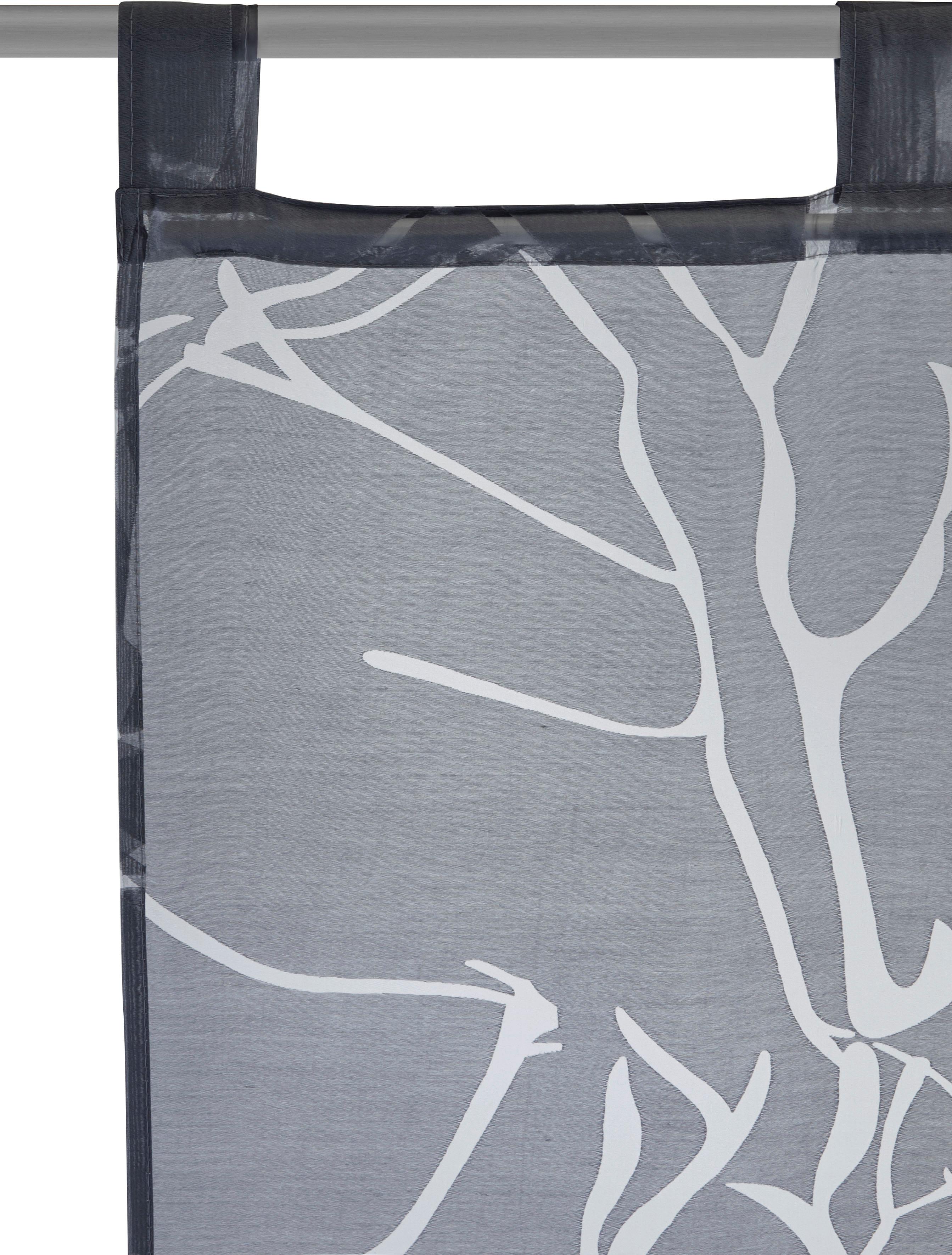 Thumbnail - my home Schiebegardine "Anna" Schlaufen 1 Stk. tlg. Inkl. Beschwerungsstange