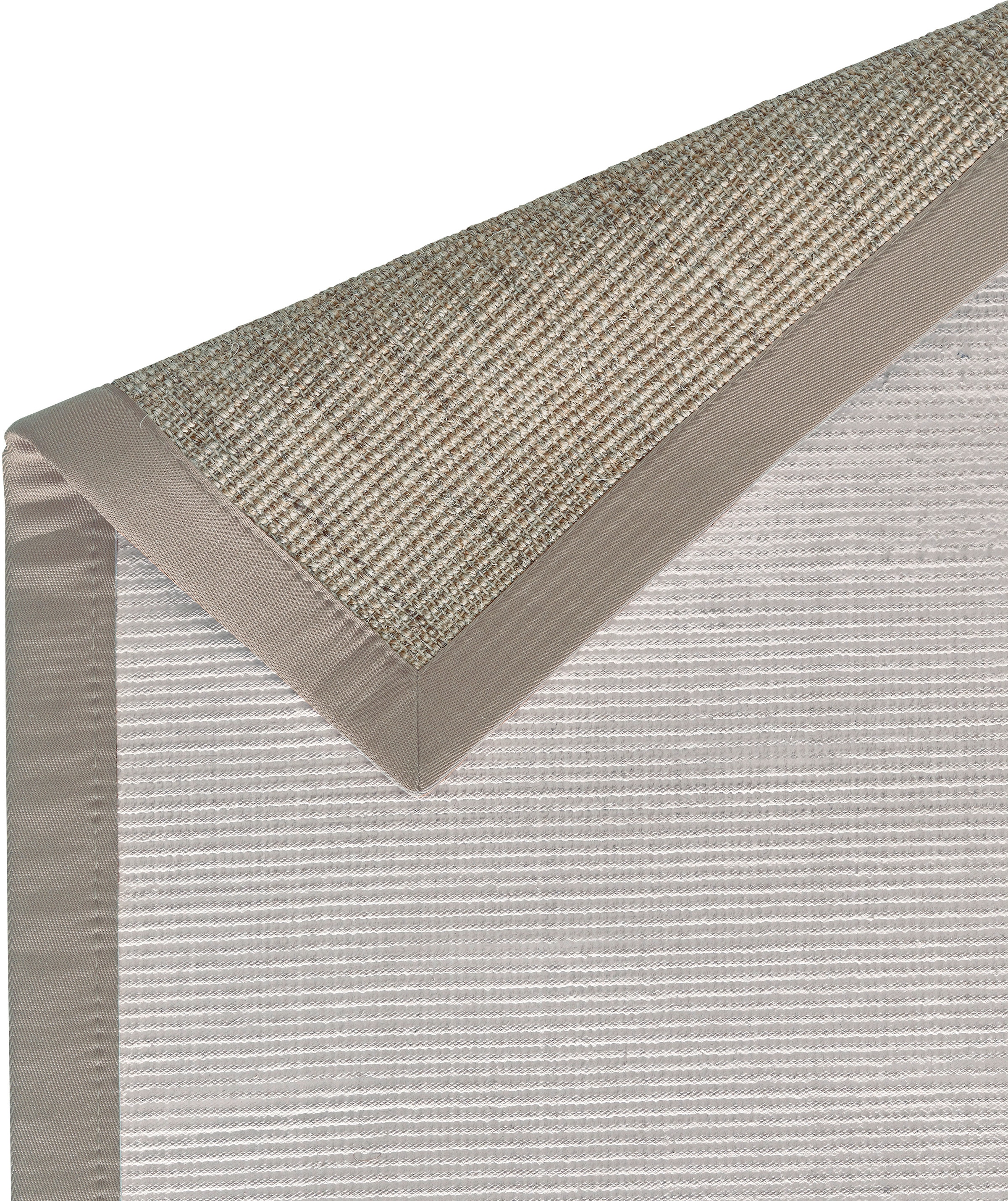 Dekowe Sisalteppich »Mara S2 mit Bordüre«, rechteckig, 5 mm Höhe, Flachgewebe, Material: 100% Sisal, Wohnzimmer