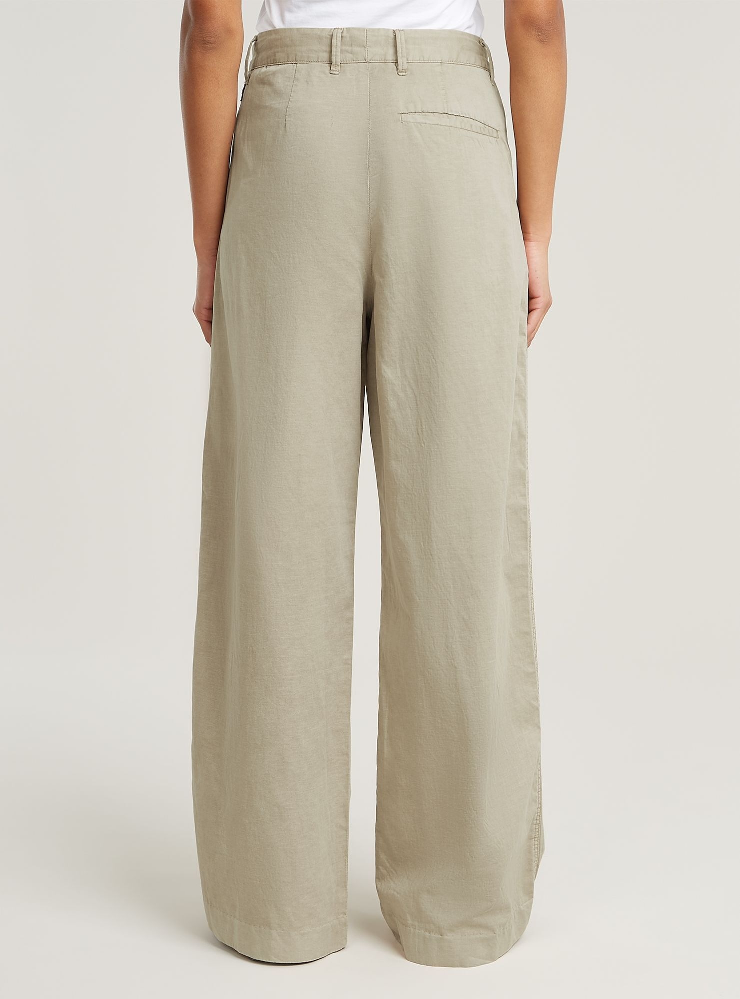 G-STAR Chinohose "Hose Fluid mit weitem Bein" günstig online kaufen