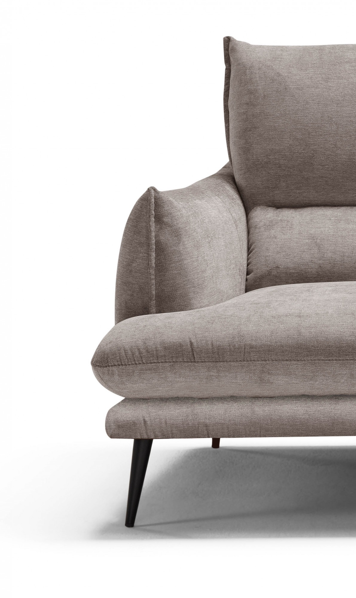 Egoitaliano 2,5-Sitzer »FUNNY, hochwertiges und aktuelles Design, bequeme Rückenlehne«, toller Sitzkomfort
