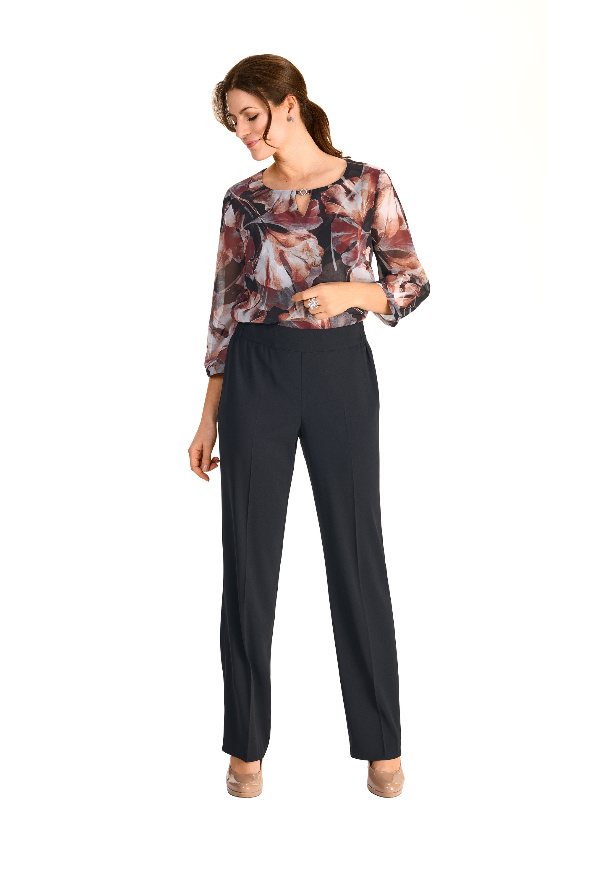 HERMANN LANGE Collection Anzughose »HERMANN LANGE Collection Businesshose Nina«