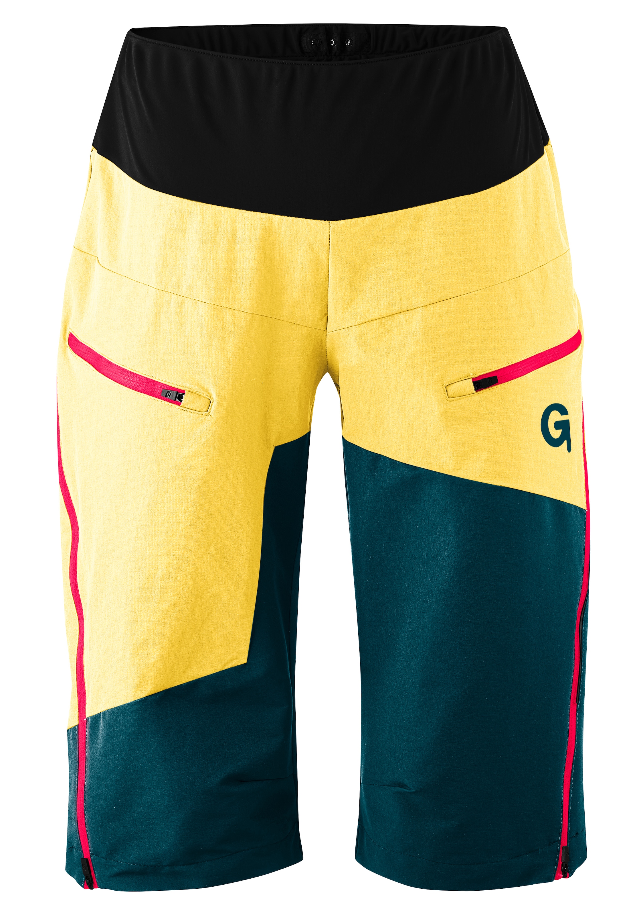 Gonso Radhose "LOMASO", Herren Bike-Shorts, MTB Fahrradhose mit Sitzpolster, Bund flexibel