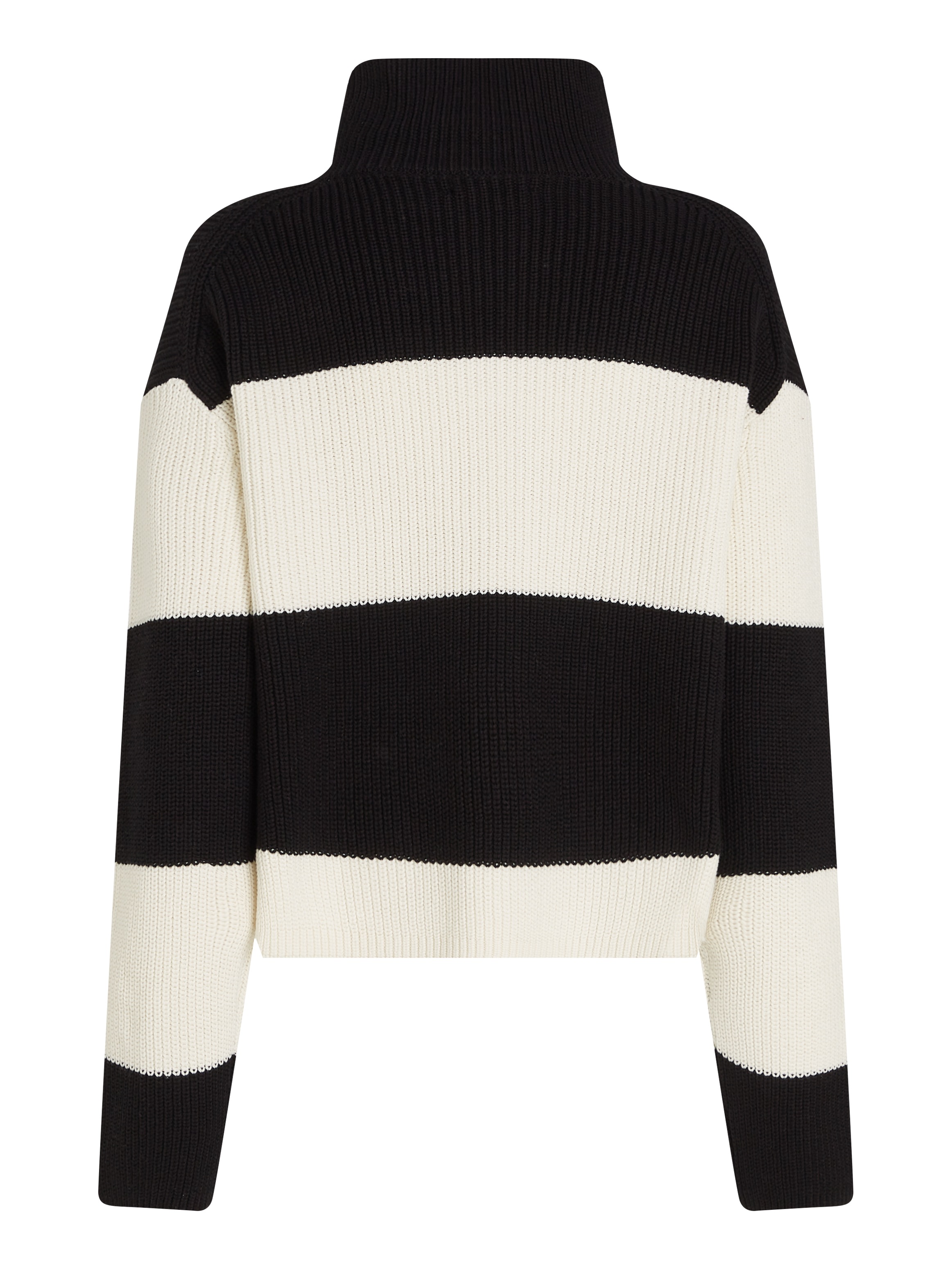 Calvin Klein Jeans Rollkragenpullover »CHUNKY LOOSE HIGH NECK SWEATER«, mit Logopatch