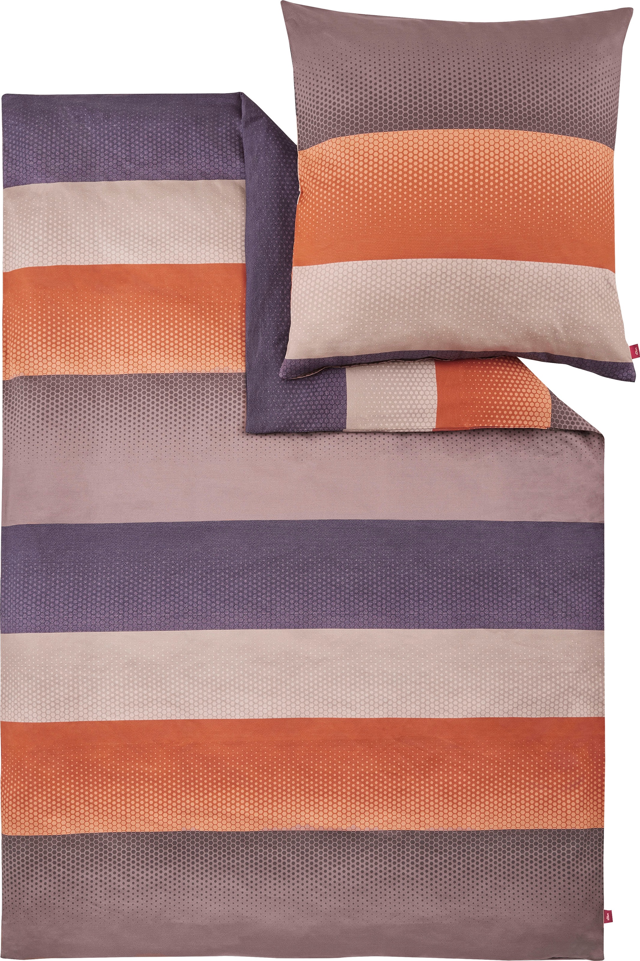 s.Oliver Bettwäsche »2 in 1 Noel«, gestreift