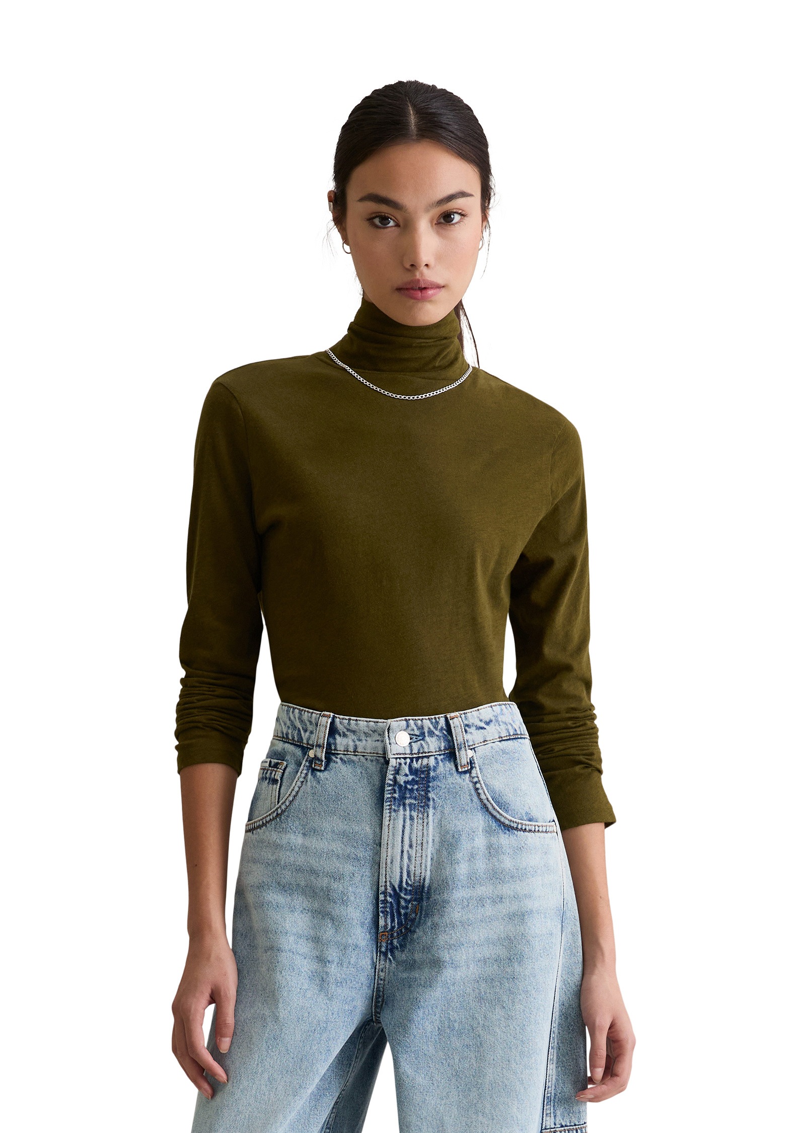 Marc O'Polo DENIM Langarmshirt »aus besonders weichem Slub-Jersey«