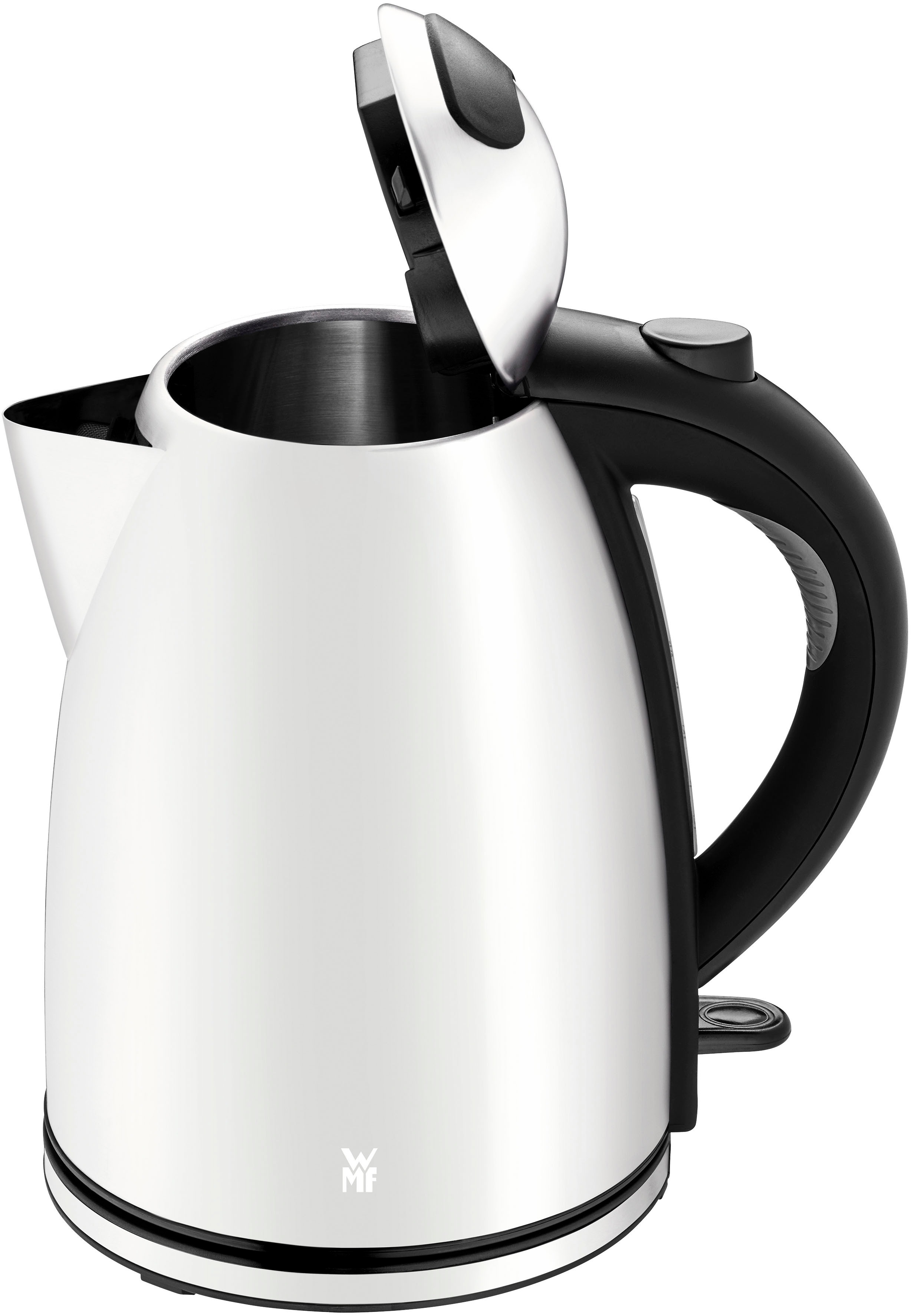 Thumbnail - WMF Wasserkocher "Stelio Paper Grey", 1,7 l, 2400 W, Cromargan, beleuchtete Wasserstandsanzeige, 2400 Watt